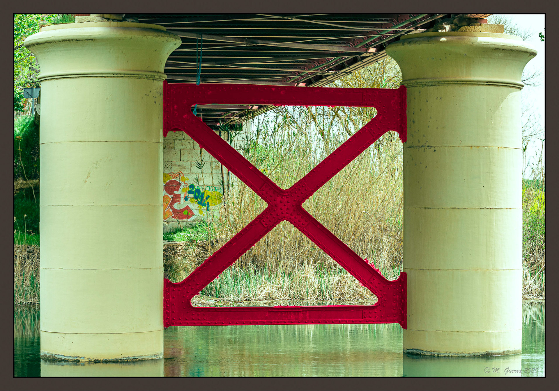 Puente sobre el río Tajo en Fuentidueña de Tajo