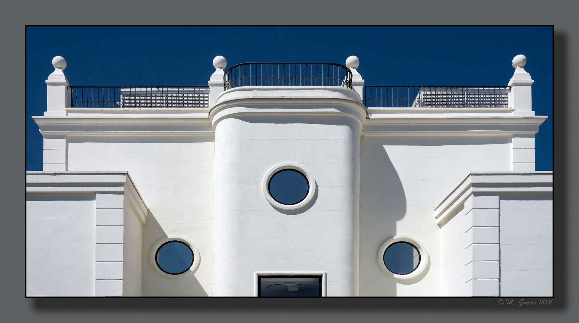 Terraza del hotel Riu