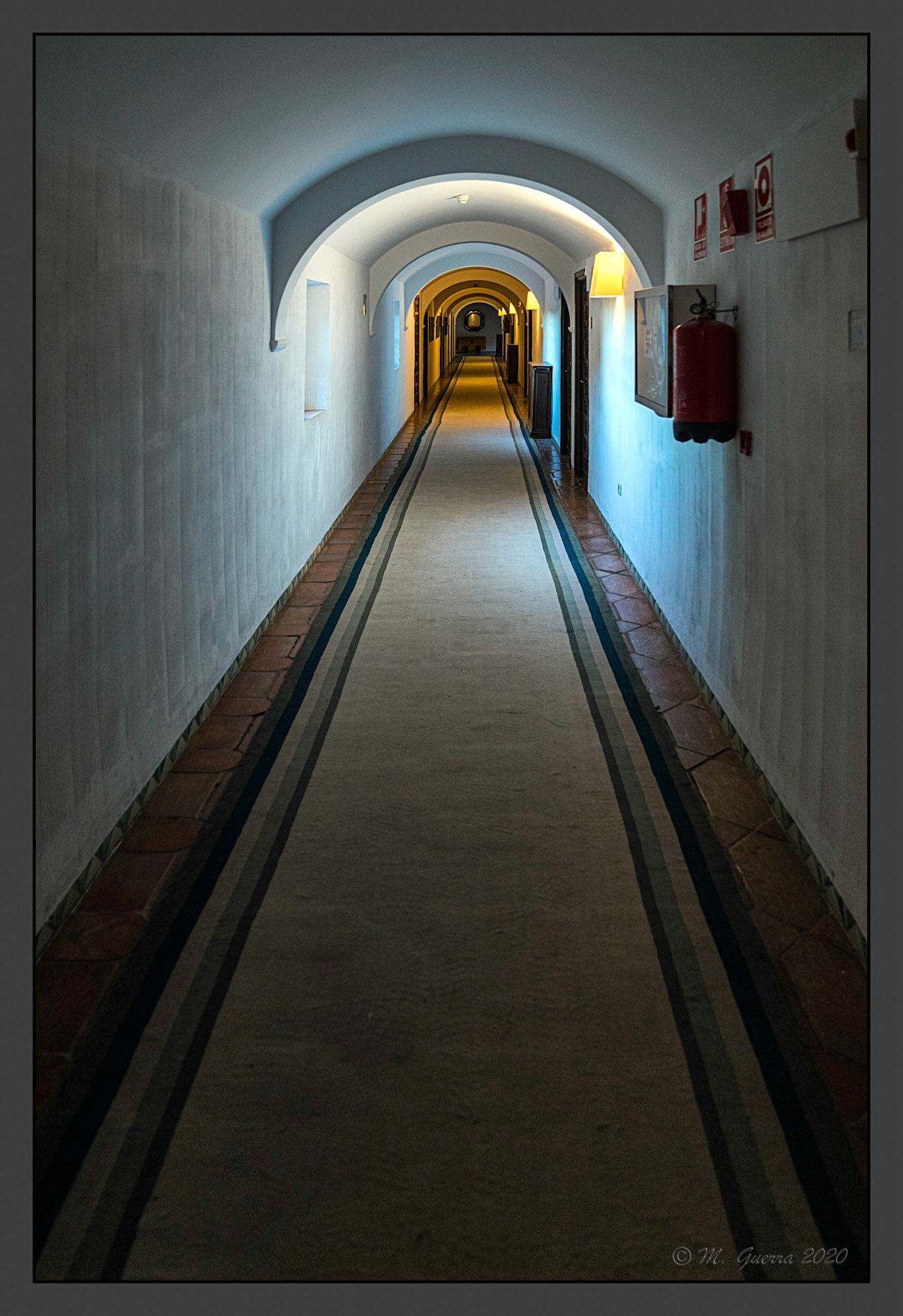 Pasillo del Parador de Sigüenza