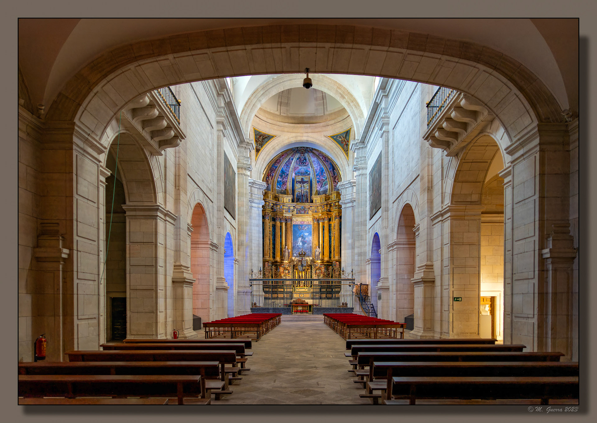 Nave principal de la iglesia del monasterio de Uclés