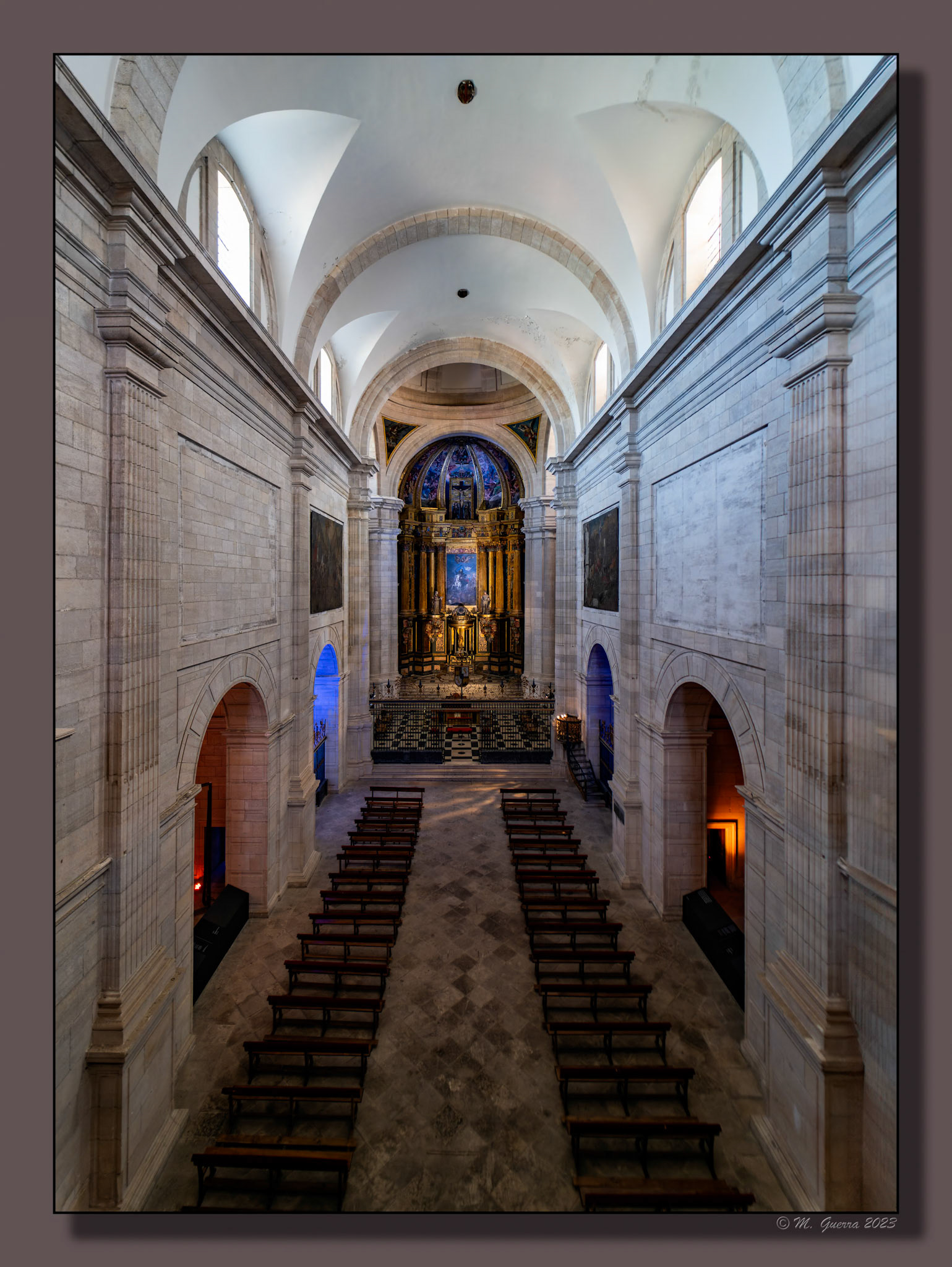 Nave principal de la iglesia del monasterio de Uclés