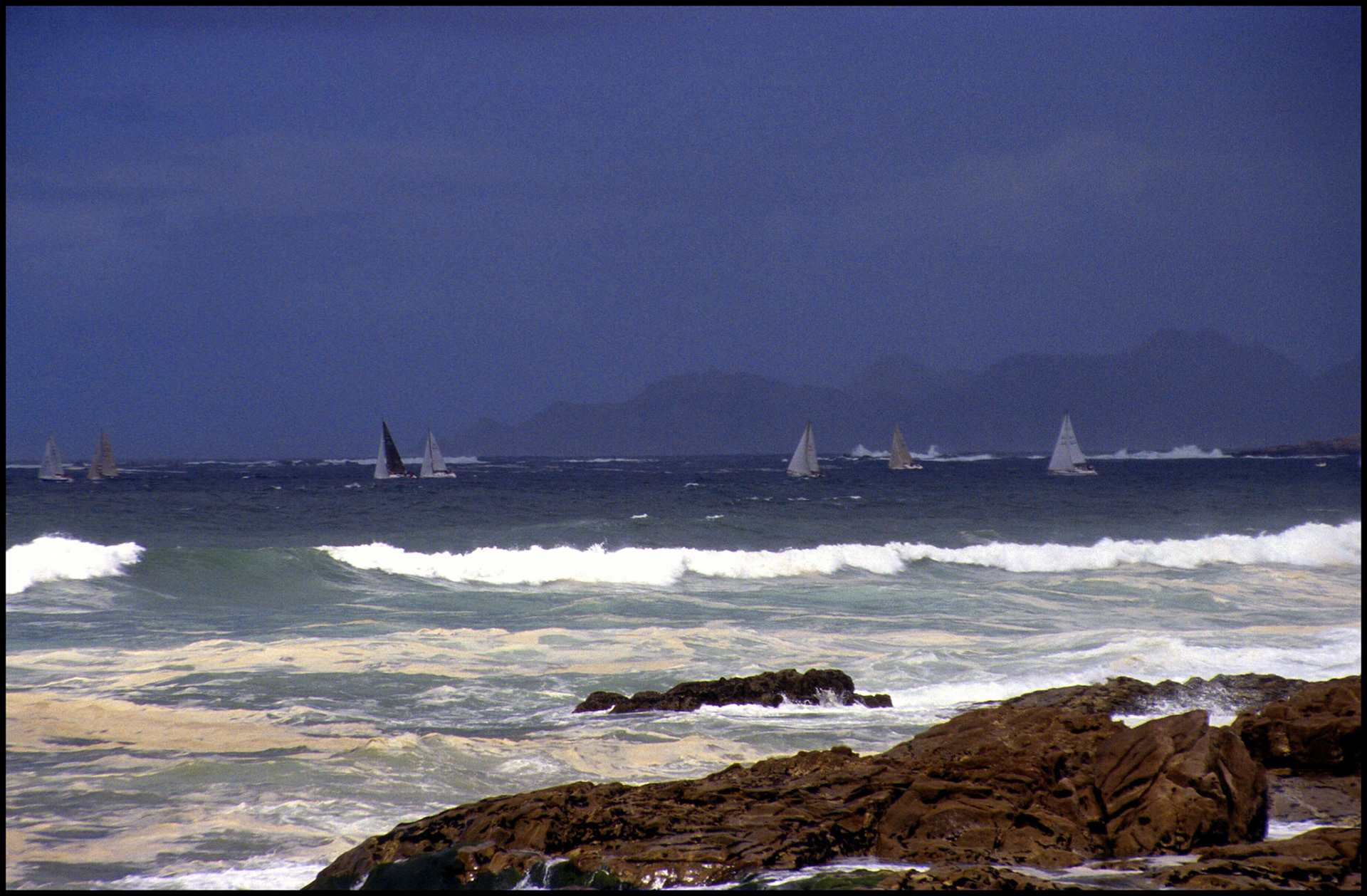 El Océano Atlántico desde Bayona. Ampliar