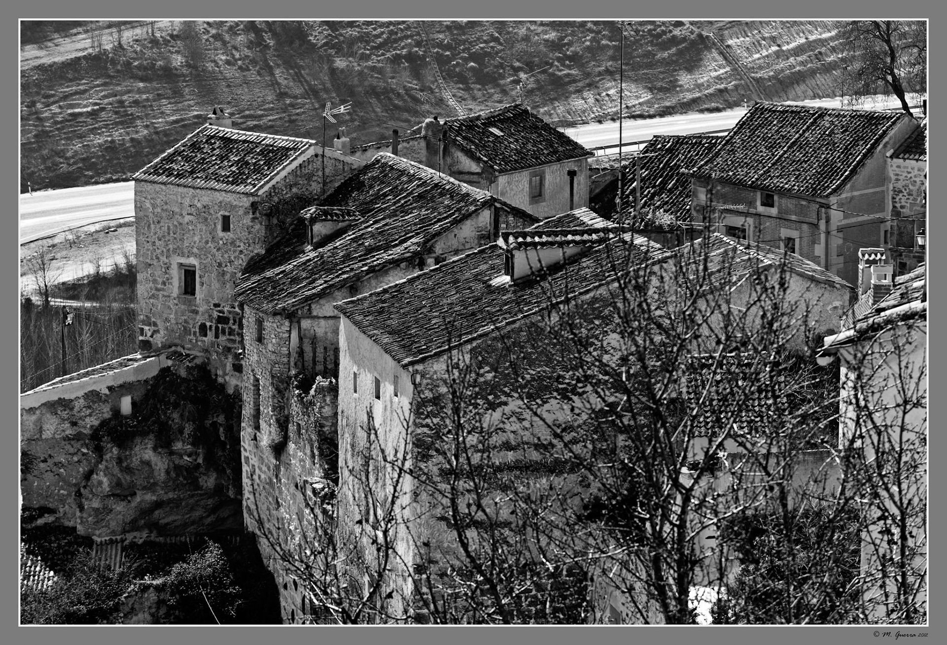 Casas viejas en Sepúlveda. Ampliar