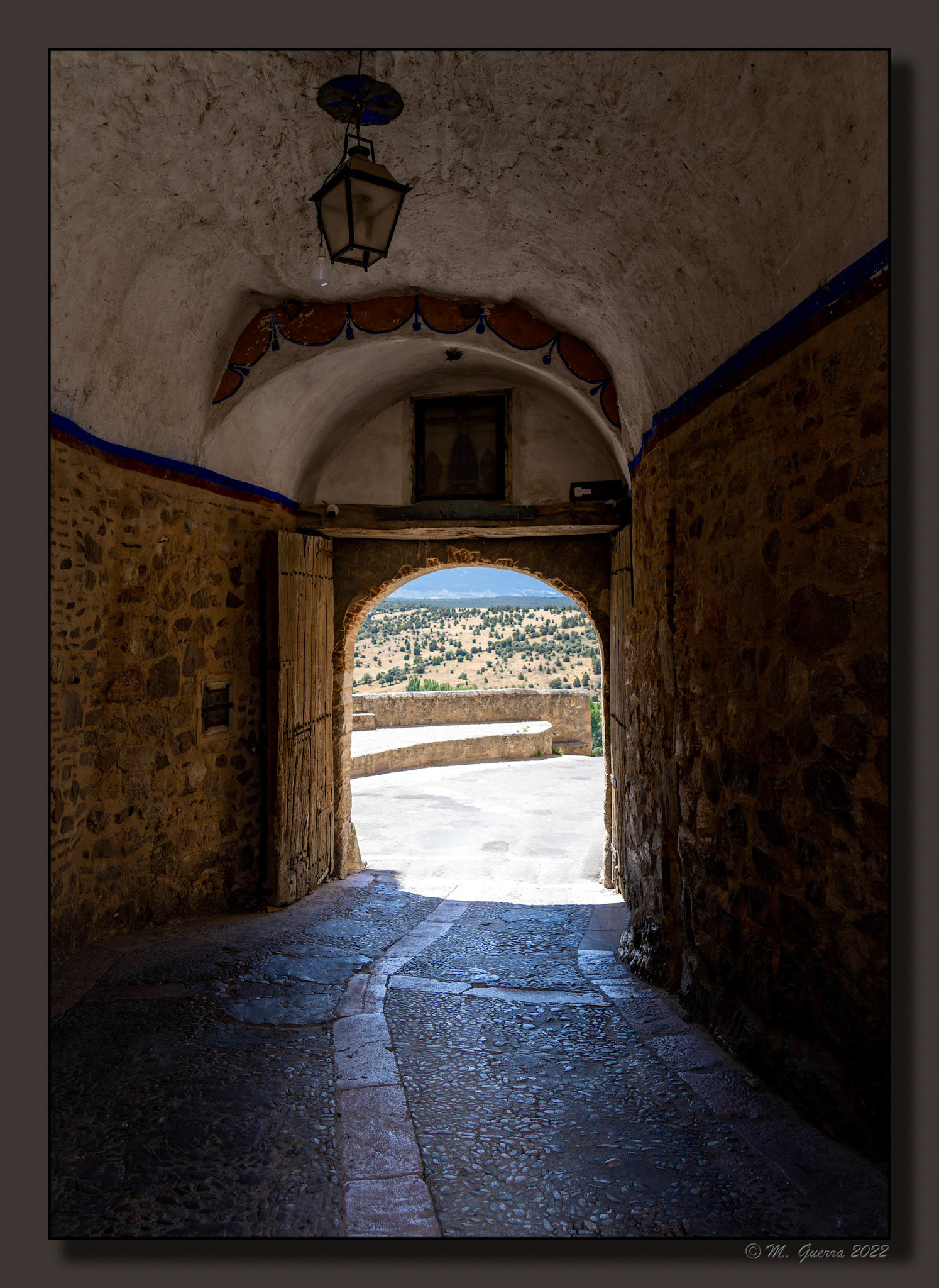 Túnel de acceso a Pedraza