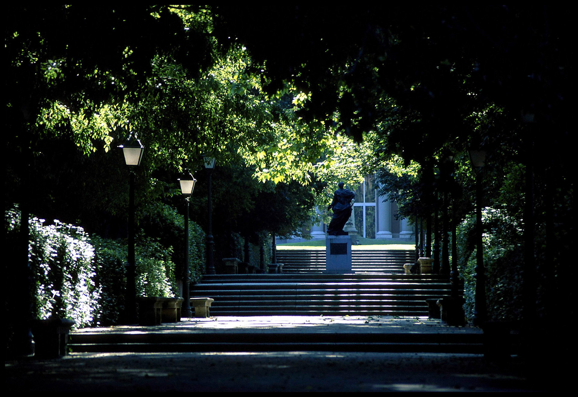 Entrada al Jardín Botánico de Madrid. Ampliar