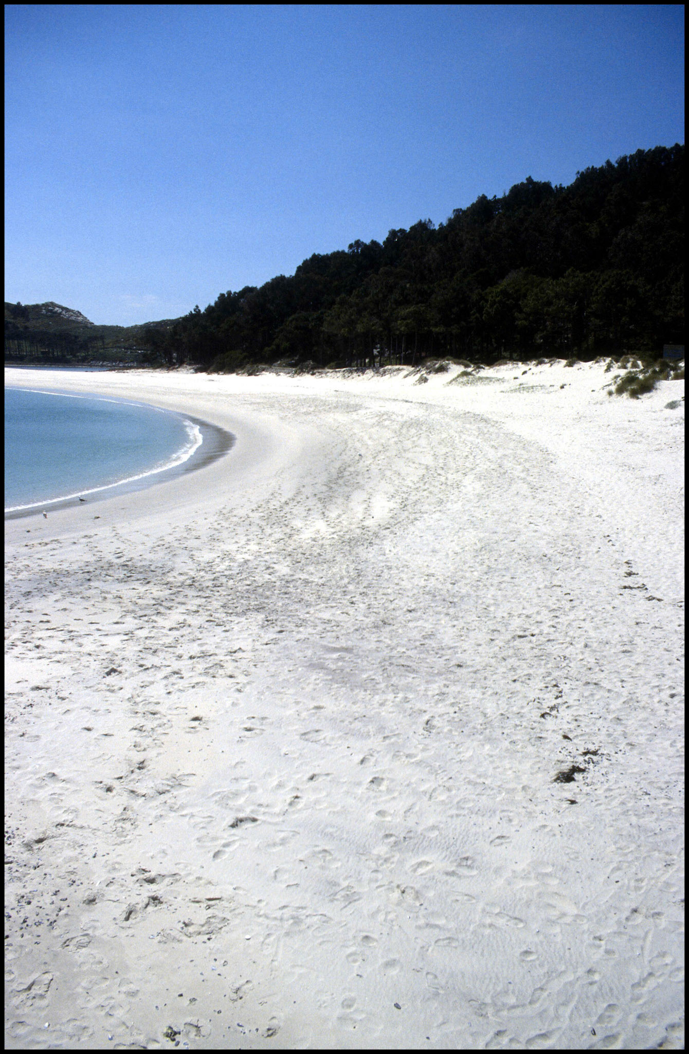 Playa en las Islas Cíes. Ampliar