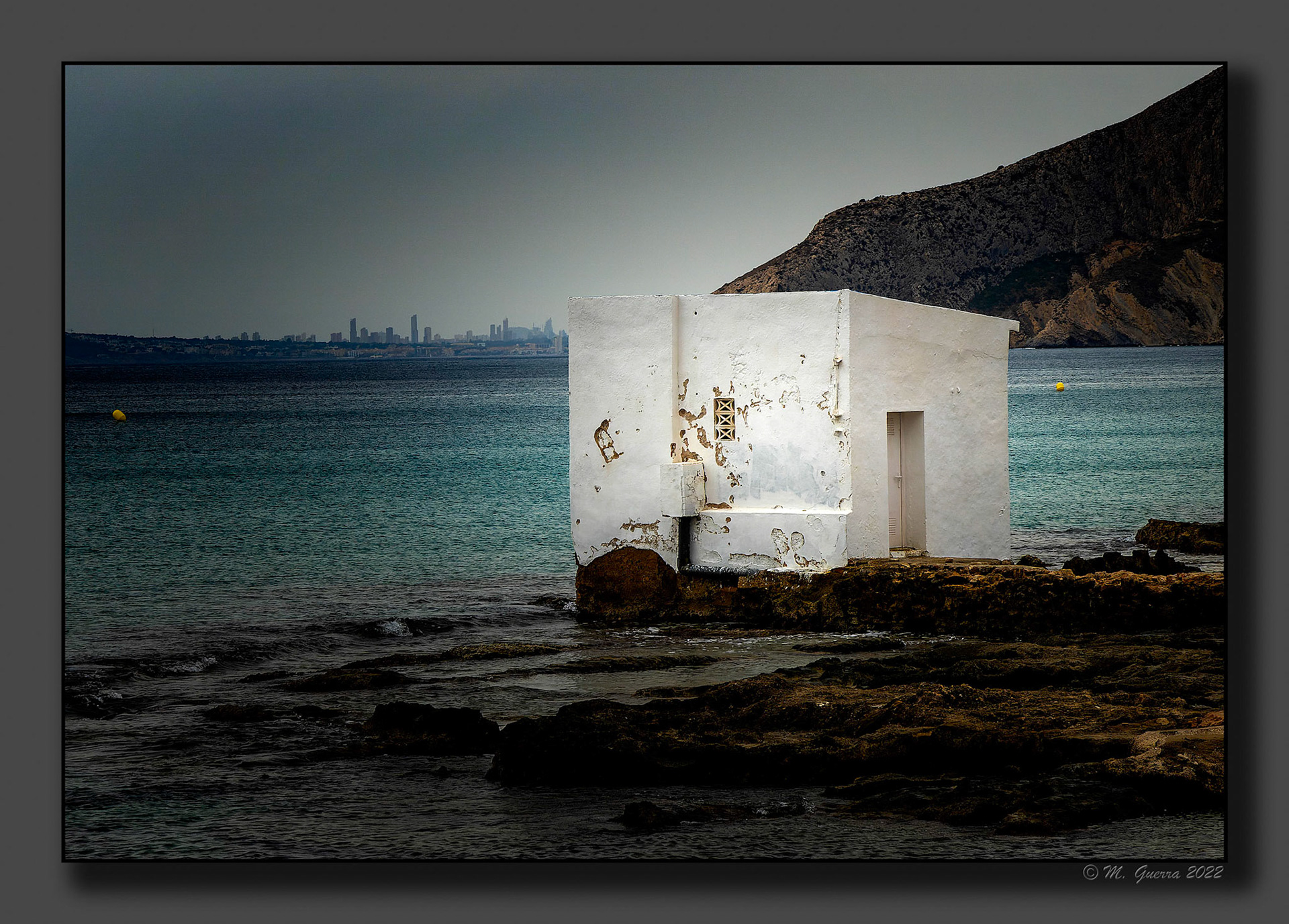 Caseta blanca en Calpe