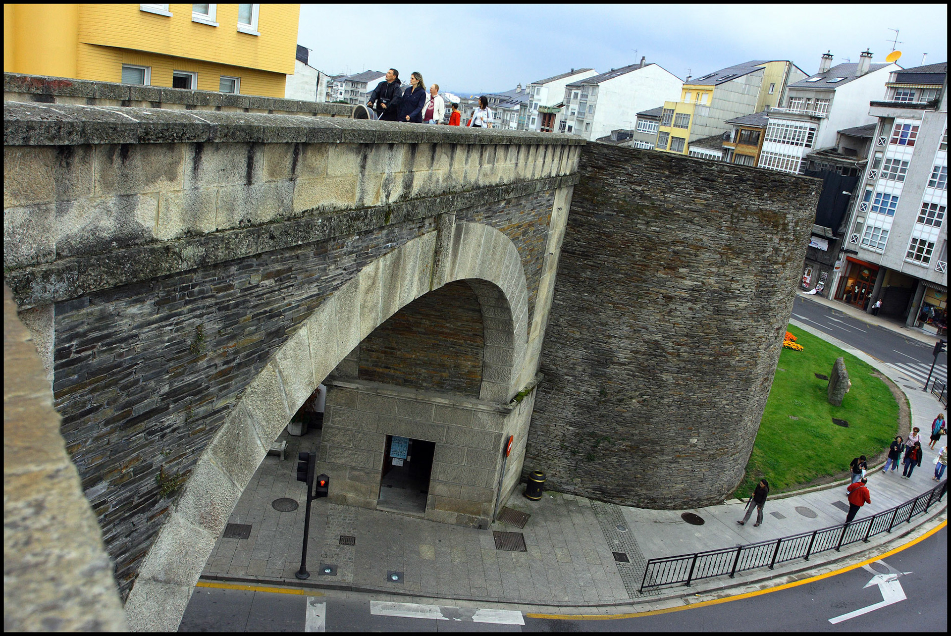 La muralla de Lugo. Ampliar