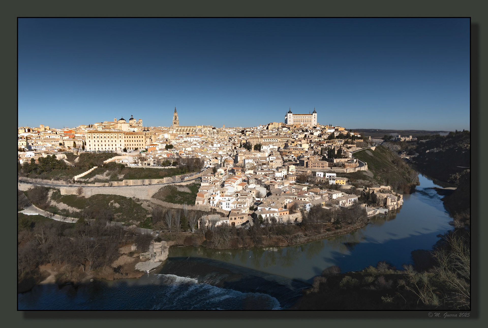 La ciudad de Toledo desde los cigarrales