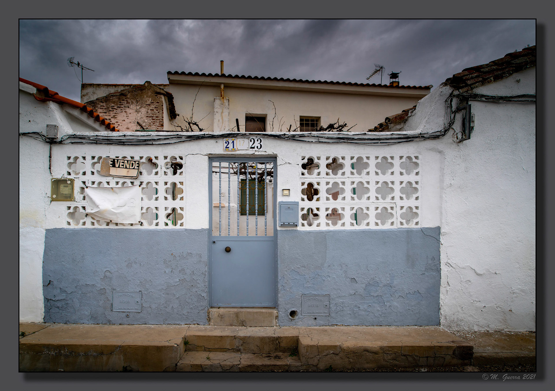 Portal de una casa en Maqueda