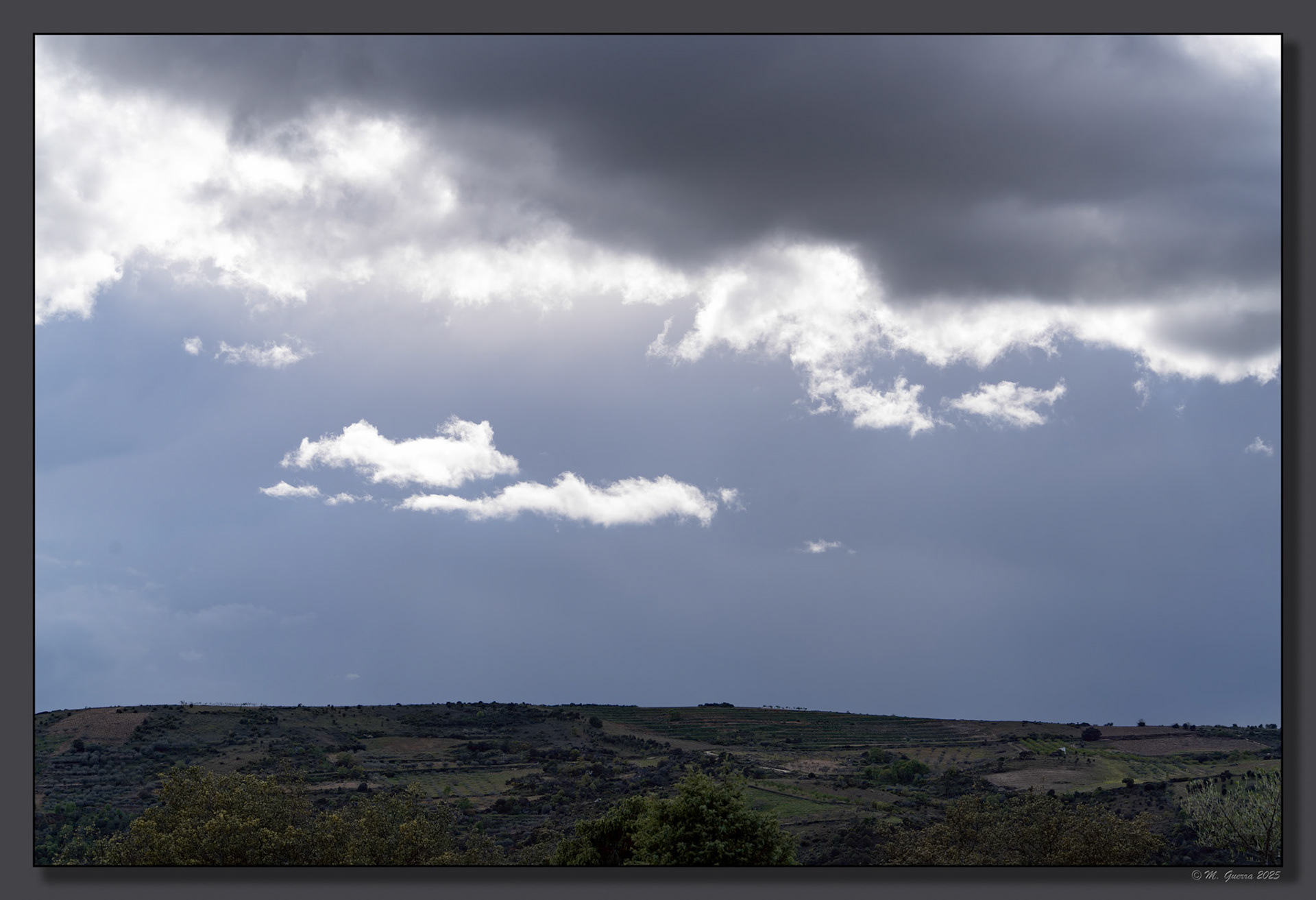 El cielo en El Mirador del Cura en Pinilla de Fermoselle
