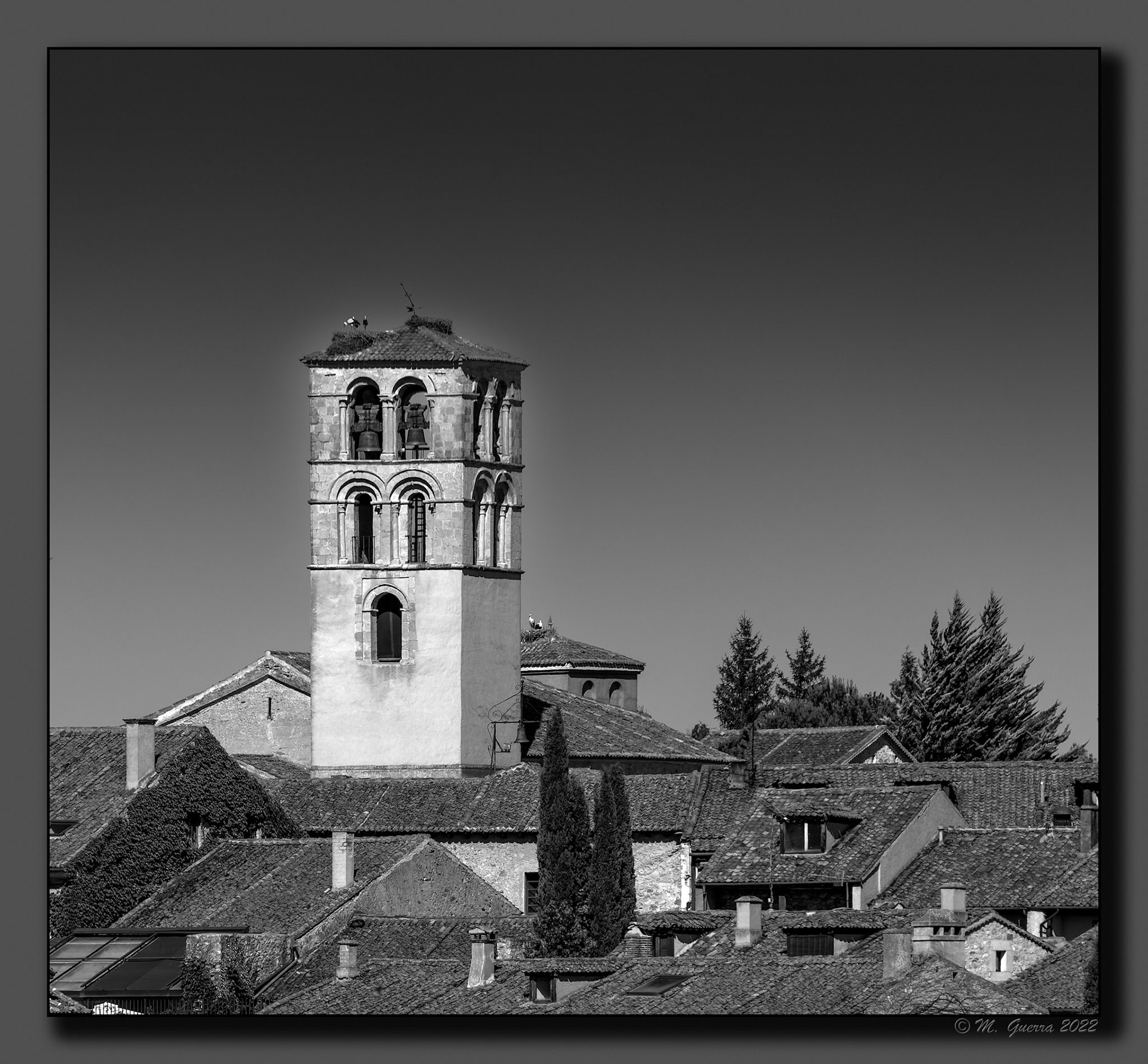 Torre de iglesia en Pedraza