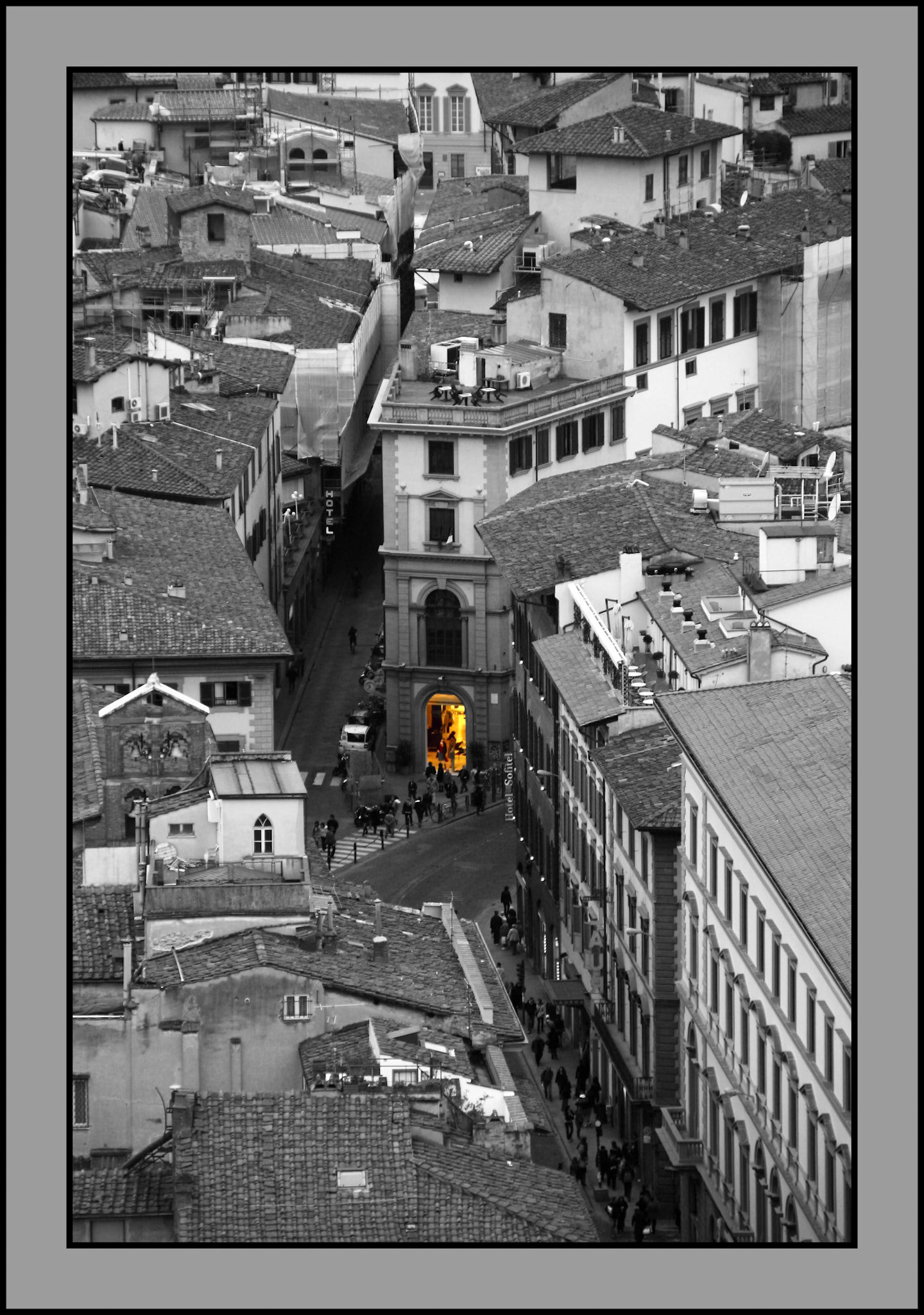Calle en Florencia. Ampliar
