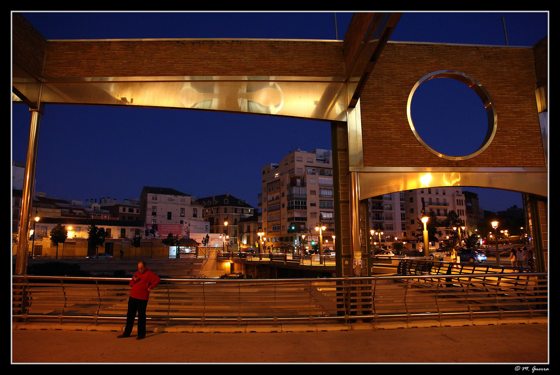 Paseo del hotel de Málaga. Ampliar