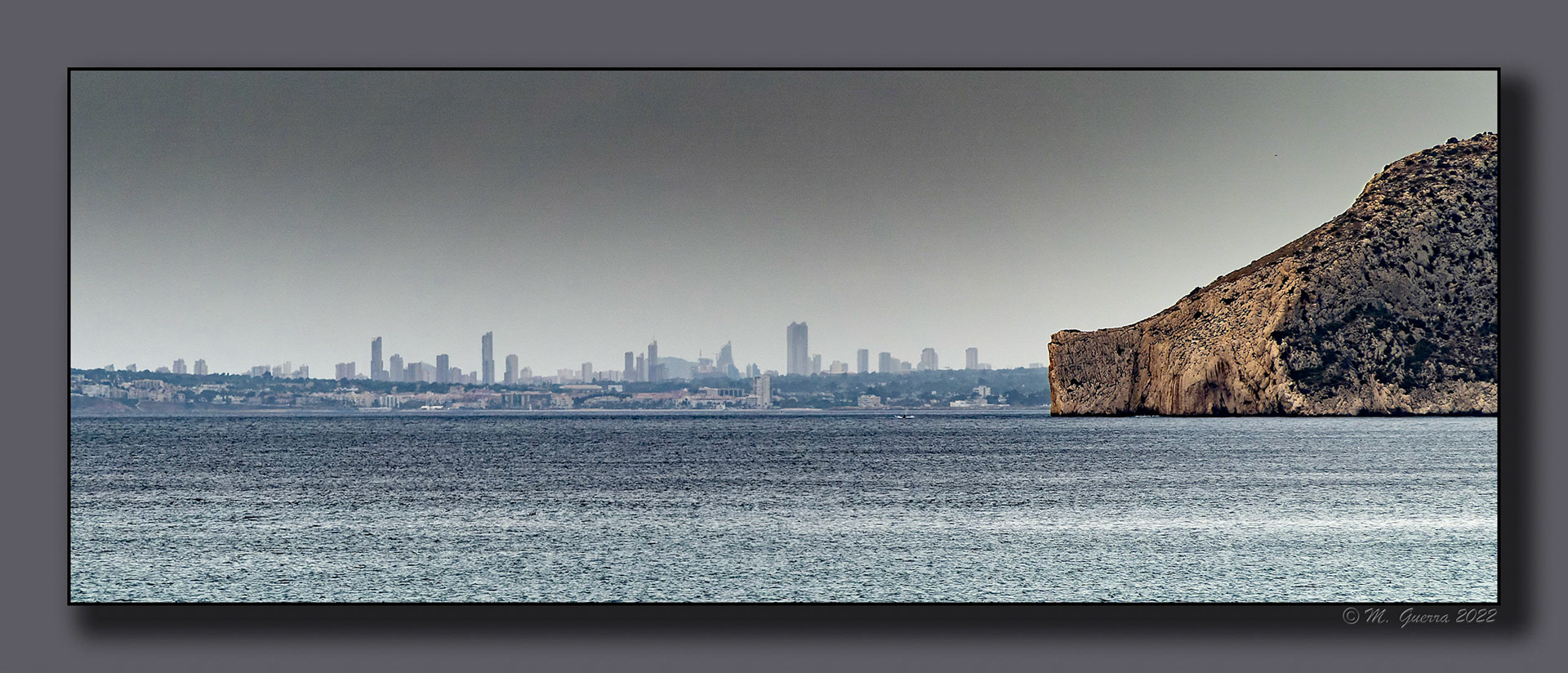 Benidorm desde Calpe