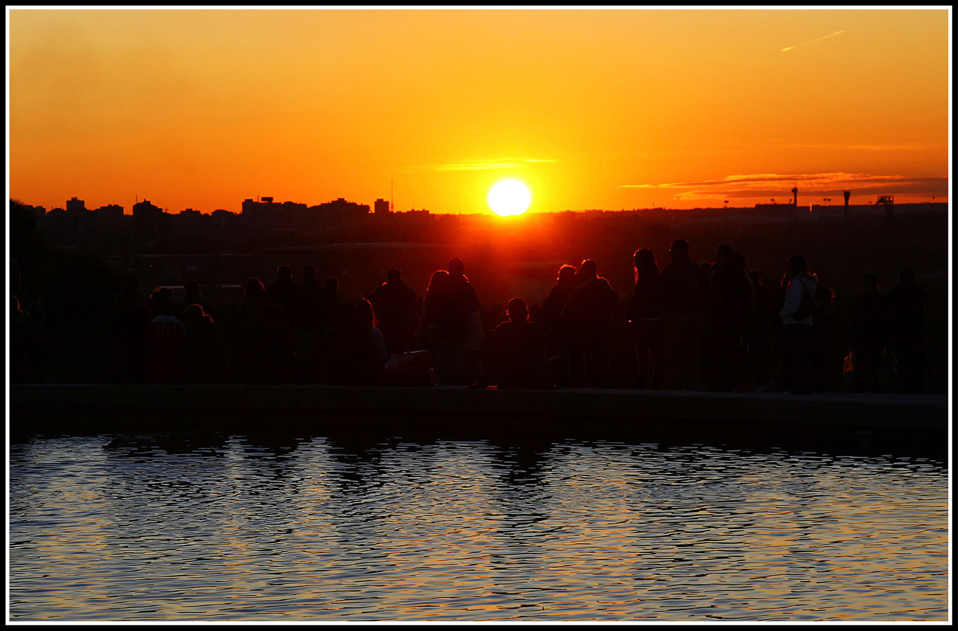 El Templo de Debod en Madrid. Ampliar