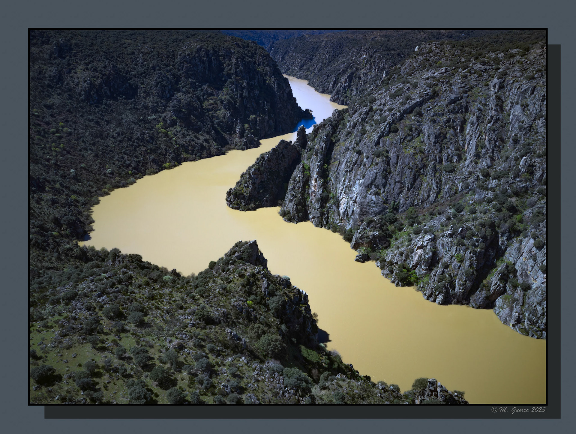 El río Duero desde el dron