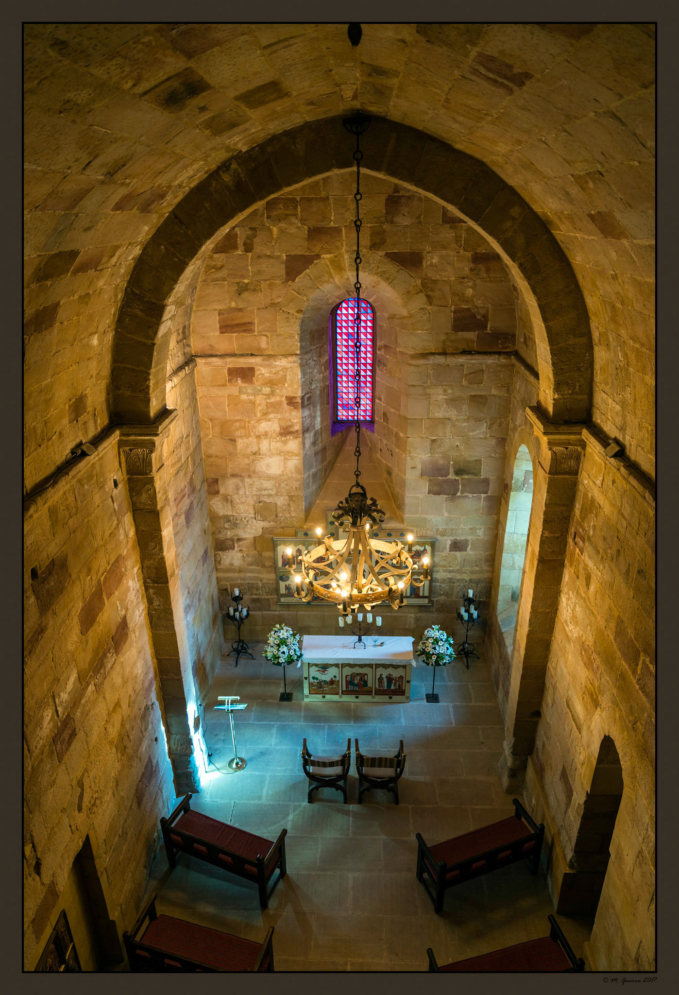 Capilla románica en el Parador de Sigüenza. Ampliar