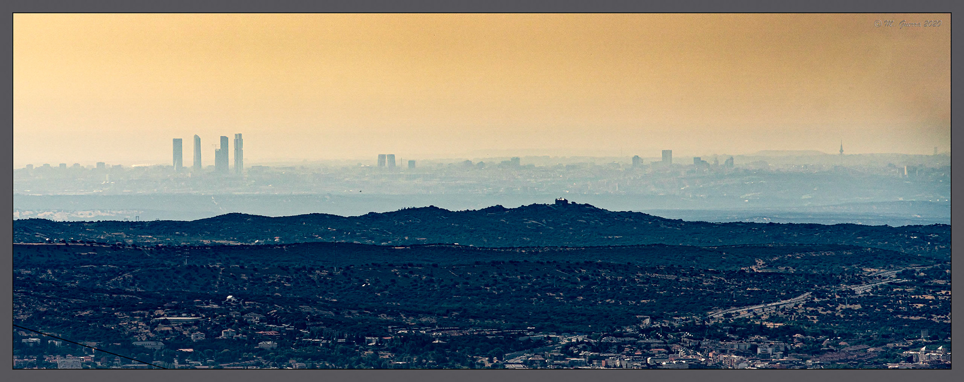Madrid desde el Alto del León
