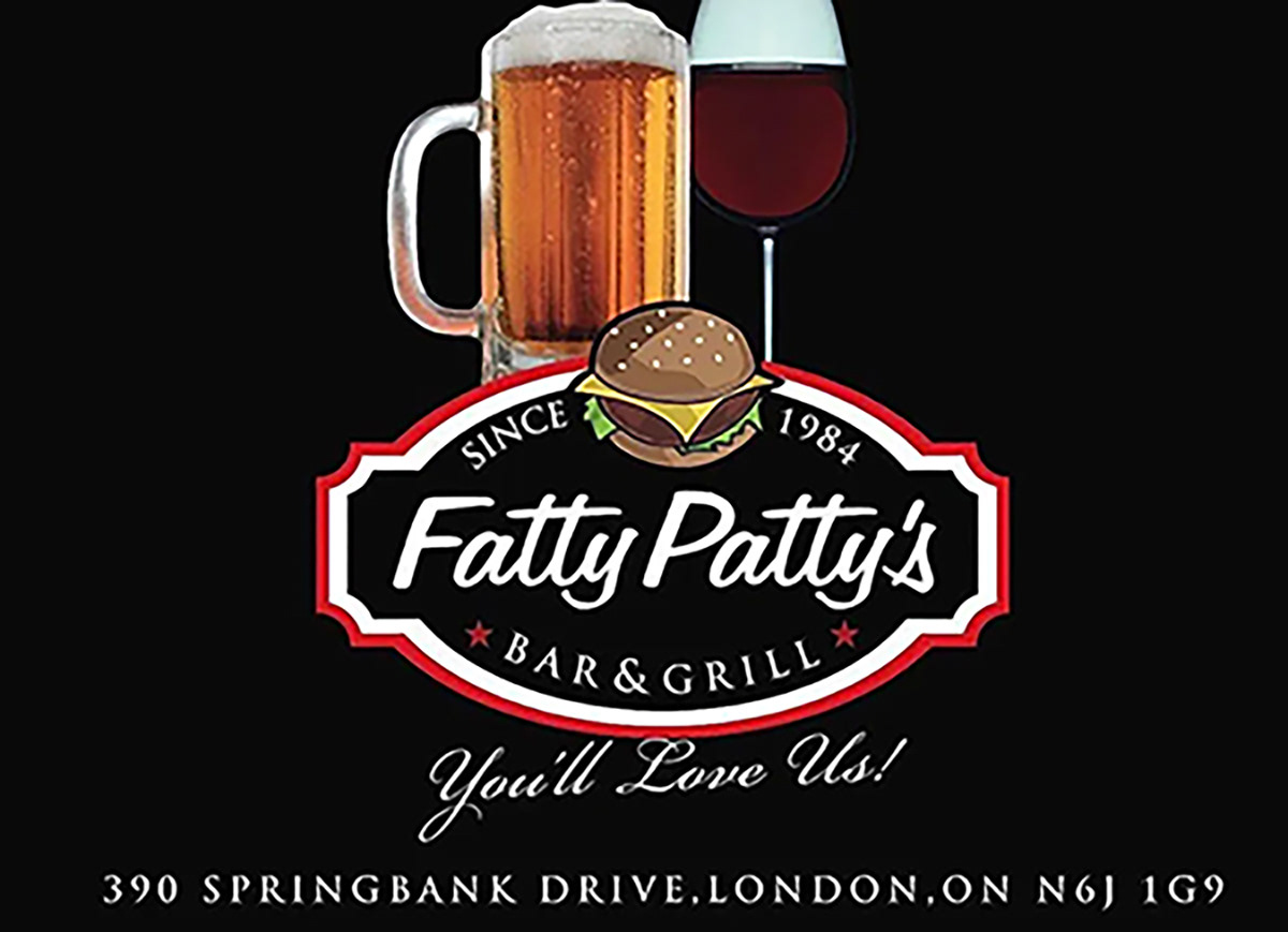 Old Logo for Fatty Patty's Bar and Grill