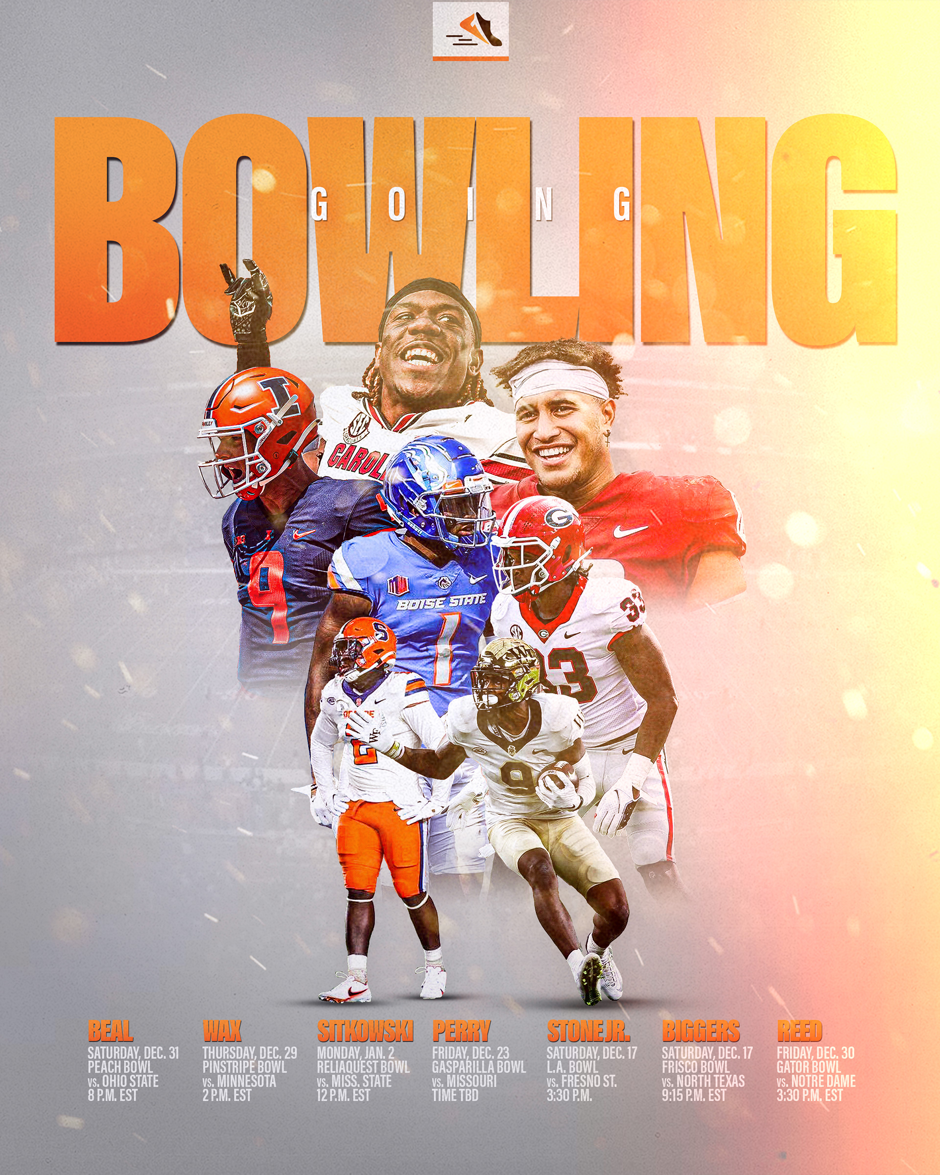 College Football "Going Bowling"