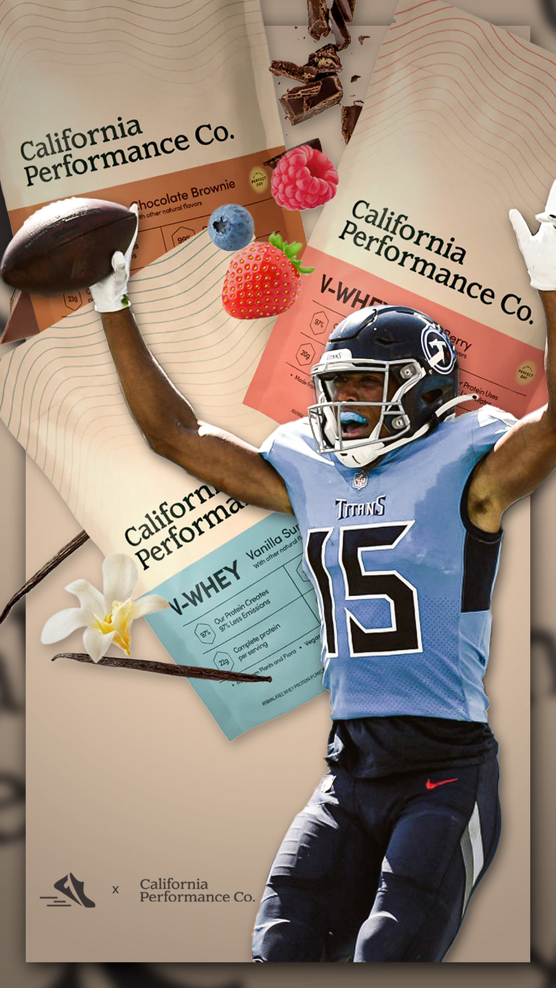 Nick Westbrook x California Performance Co