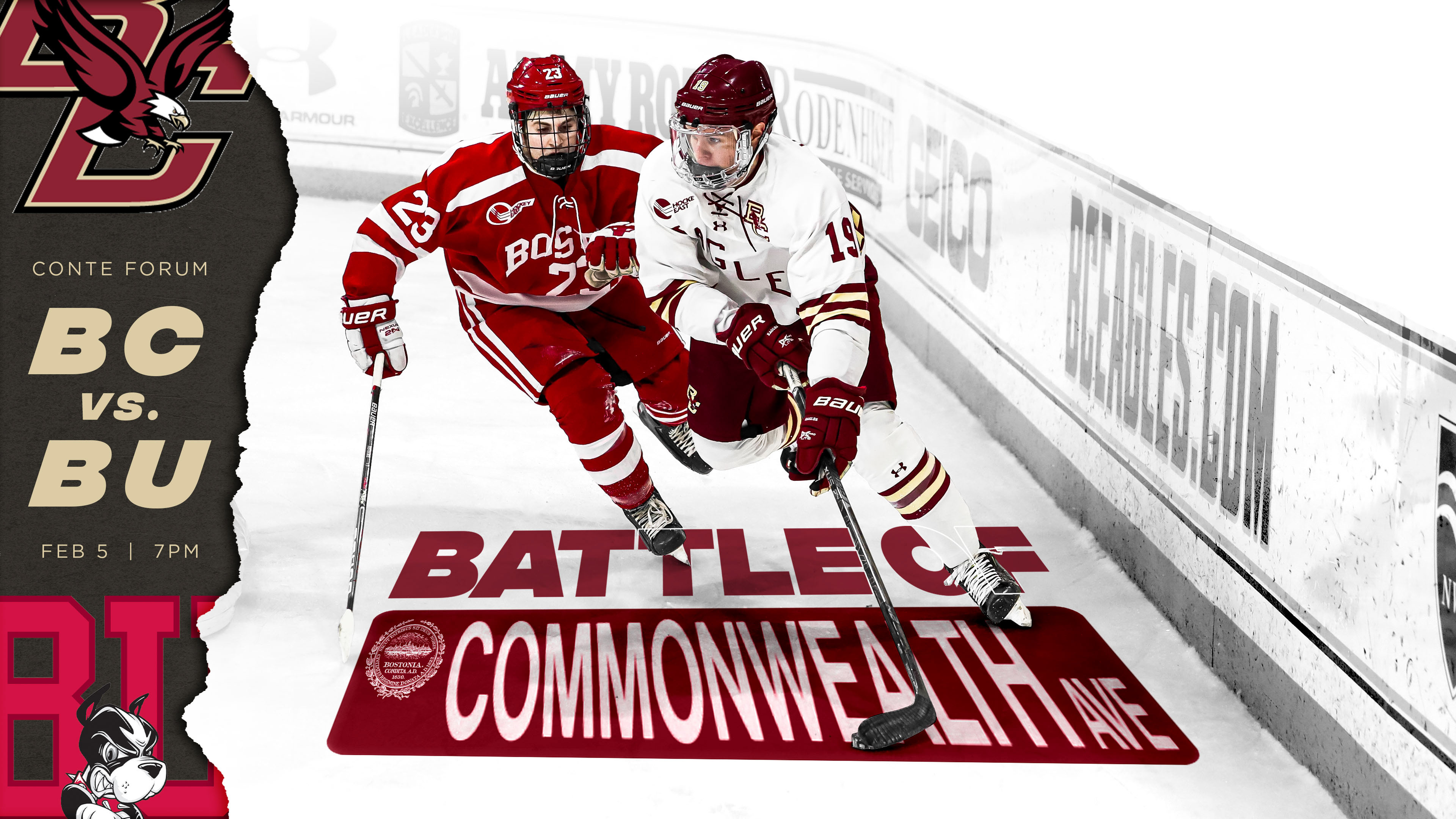 Battle of Comm Ave - Twitter