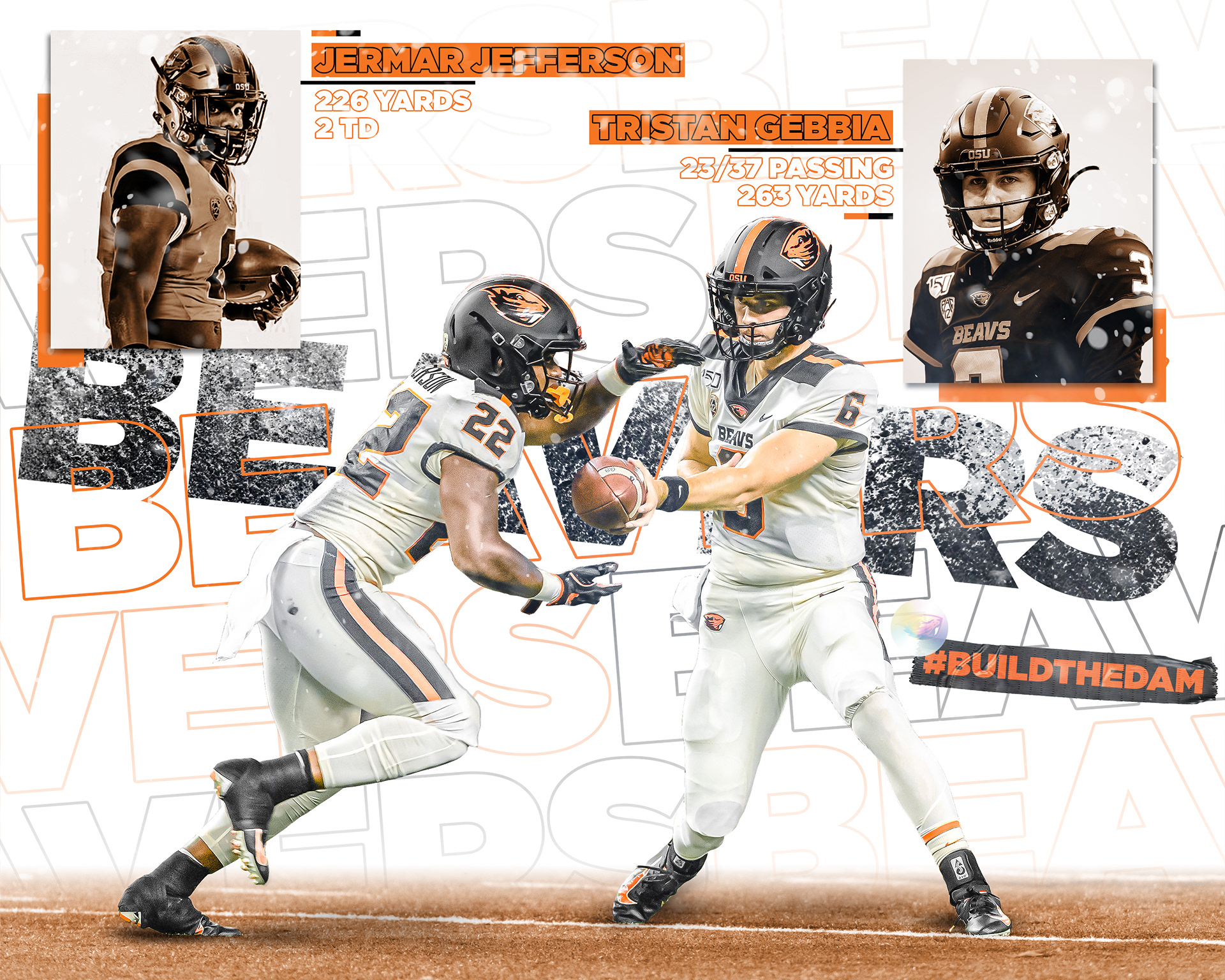 OSU Tristan Gebbia / Jermar Jefferson Stat Graphic