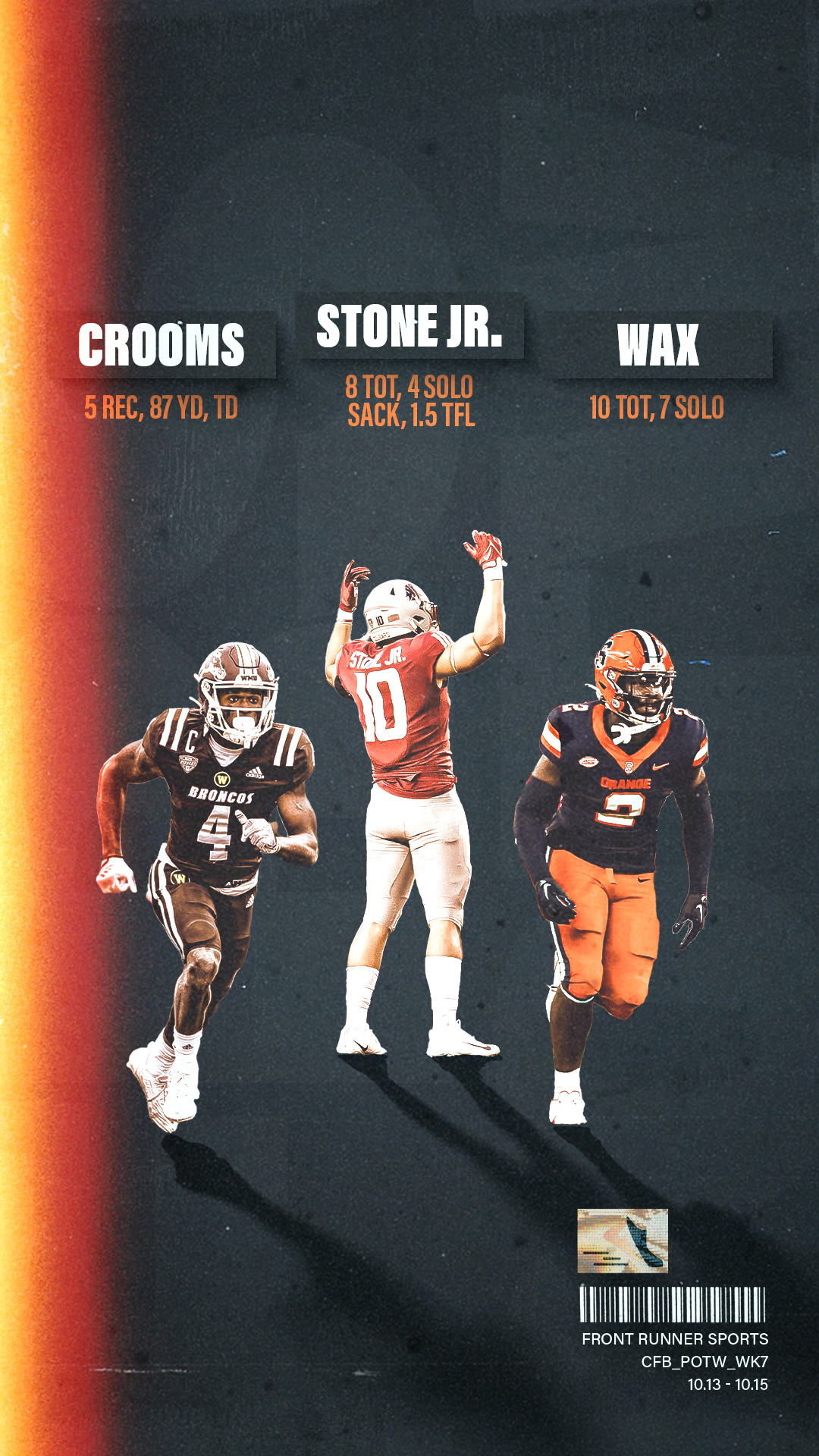 CFB Week 7 POTW