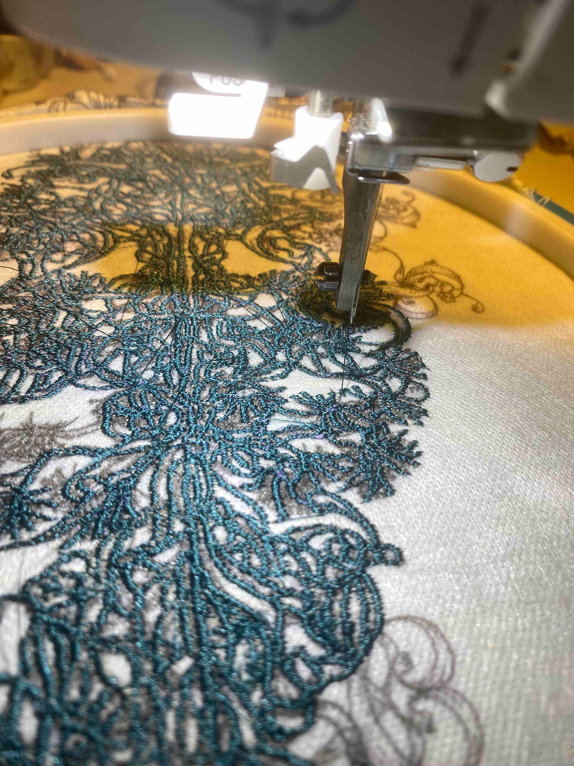 Machine Embroidery of my own design