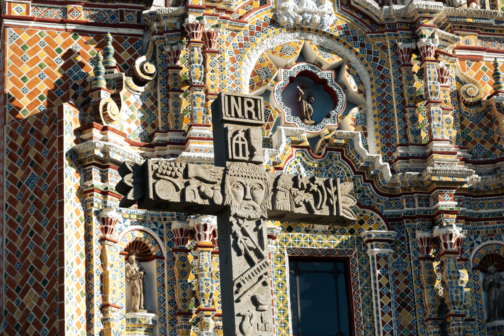 Templo San Francisco Acatepec, Cholula