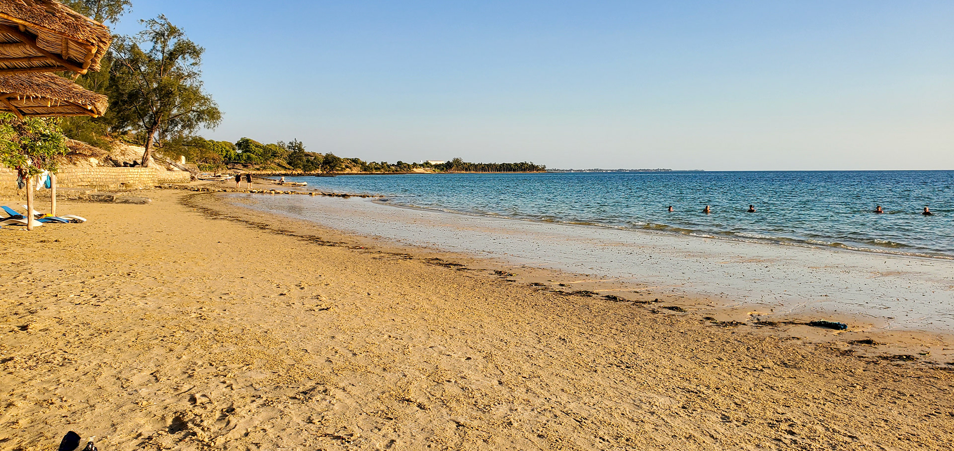 There was a nice beach on site for a refreshing swim. There were jellyfish in the water but I cautiously (stupidly?) touched each part to find out that they were not a stinging species.  