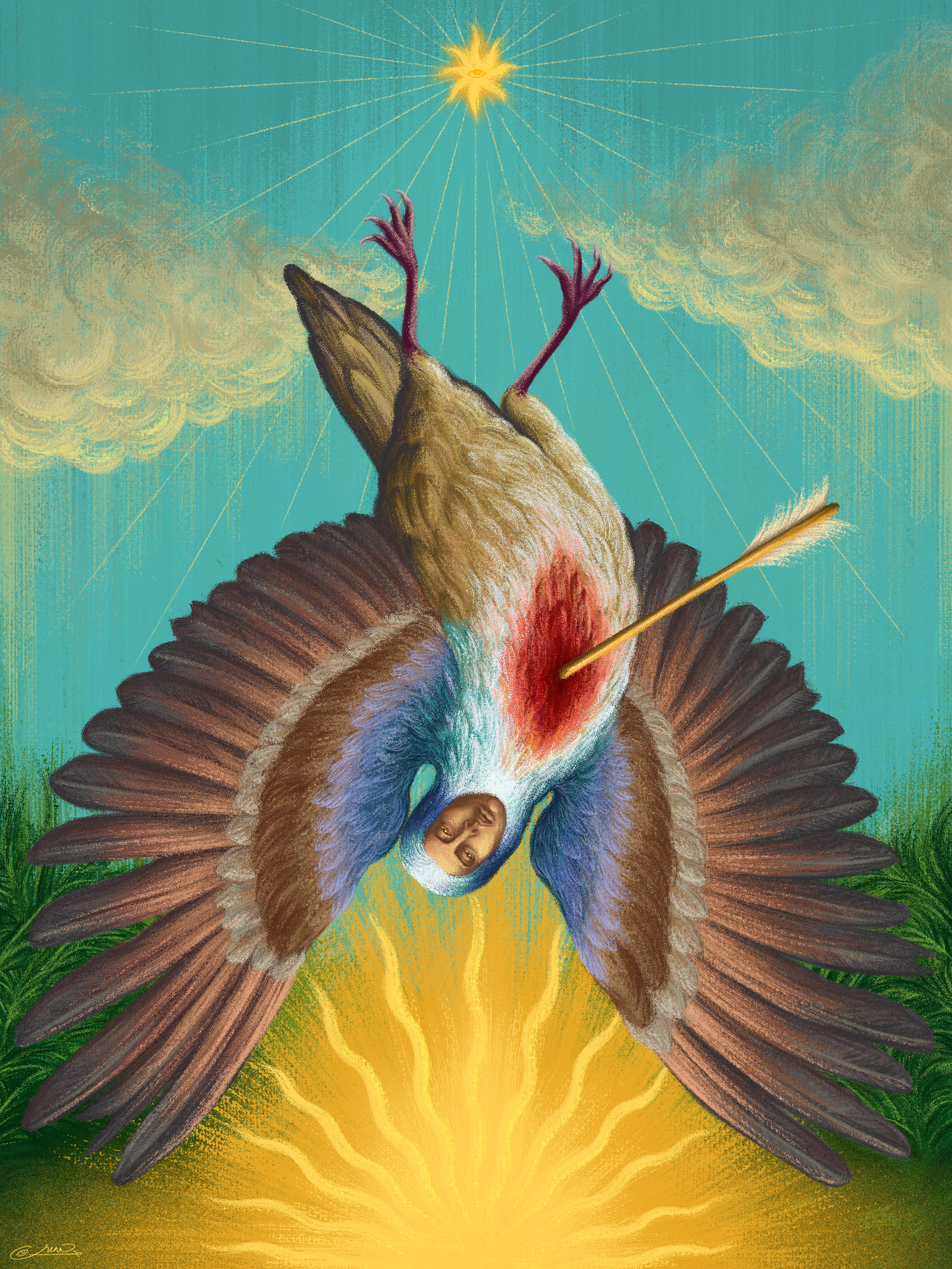 The Ecstasy of the Luzon Bleeding-Heart Dove (Digital), 2025