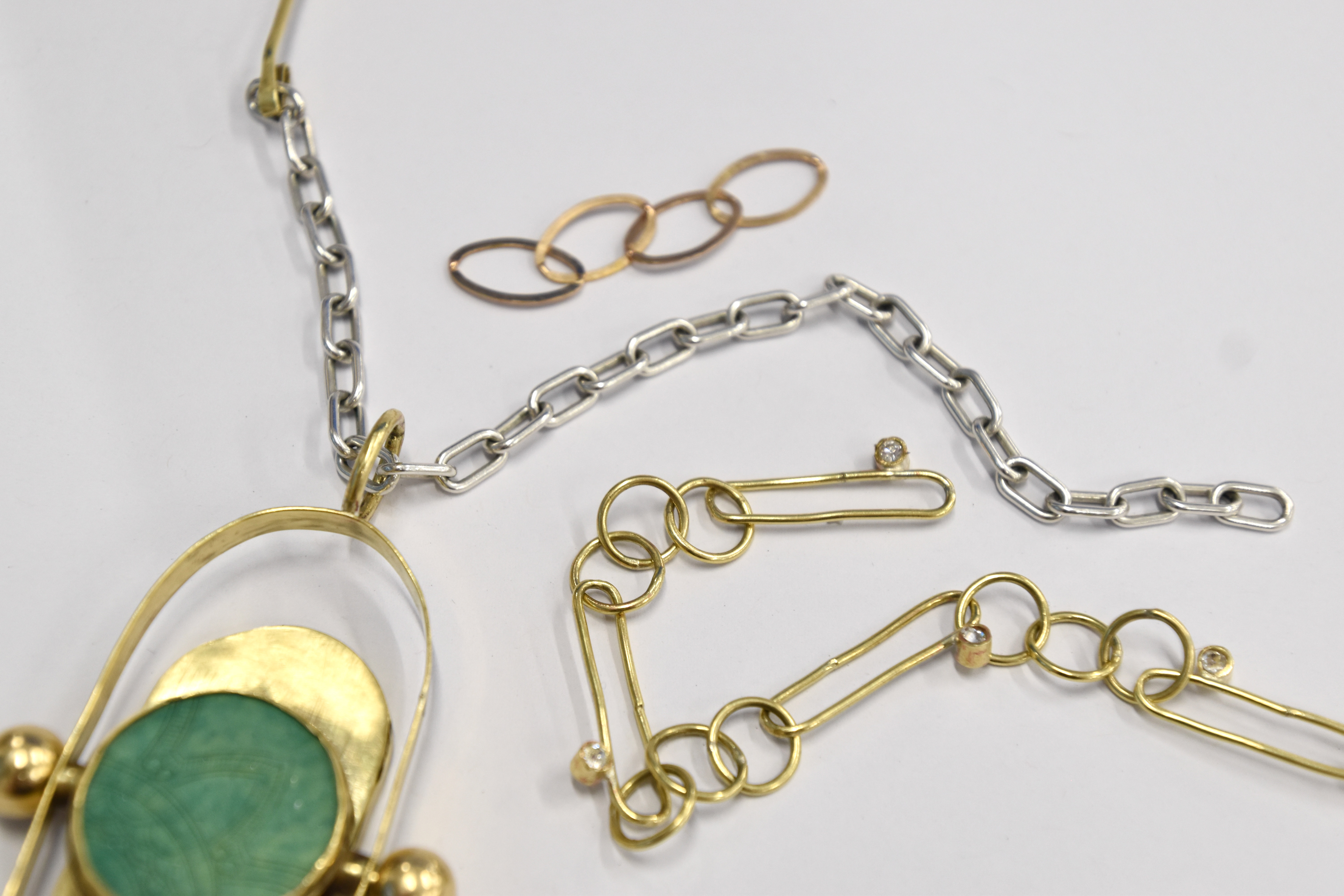 Showing examples of how different chains fit into my design