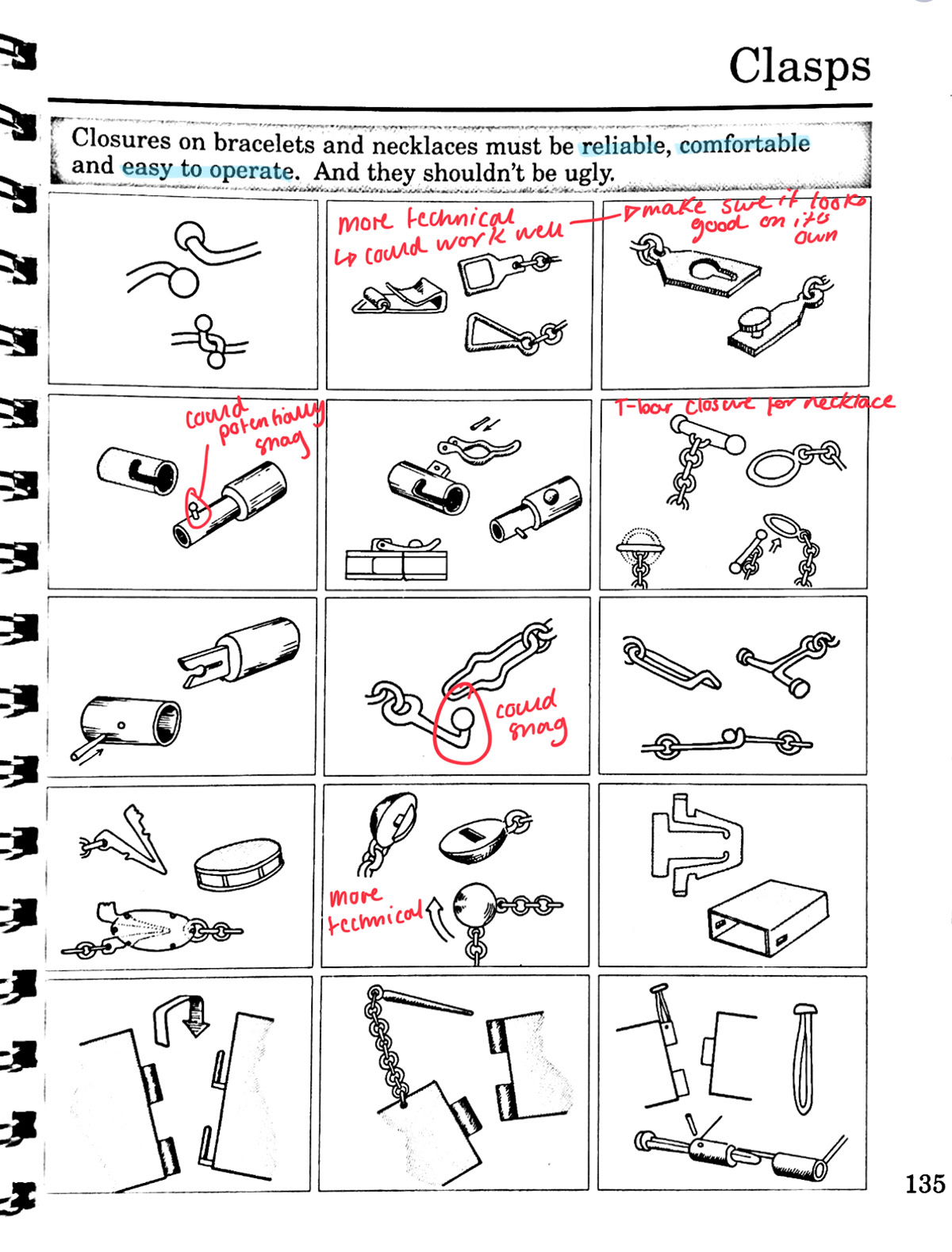 The Complete Metalsmith by Tim McCreight, Page 135