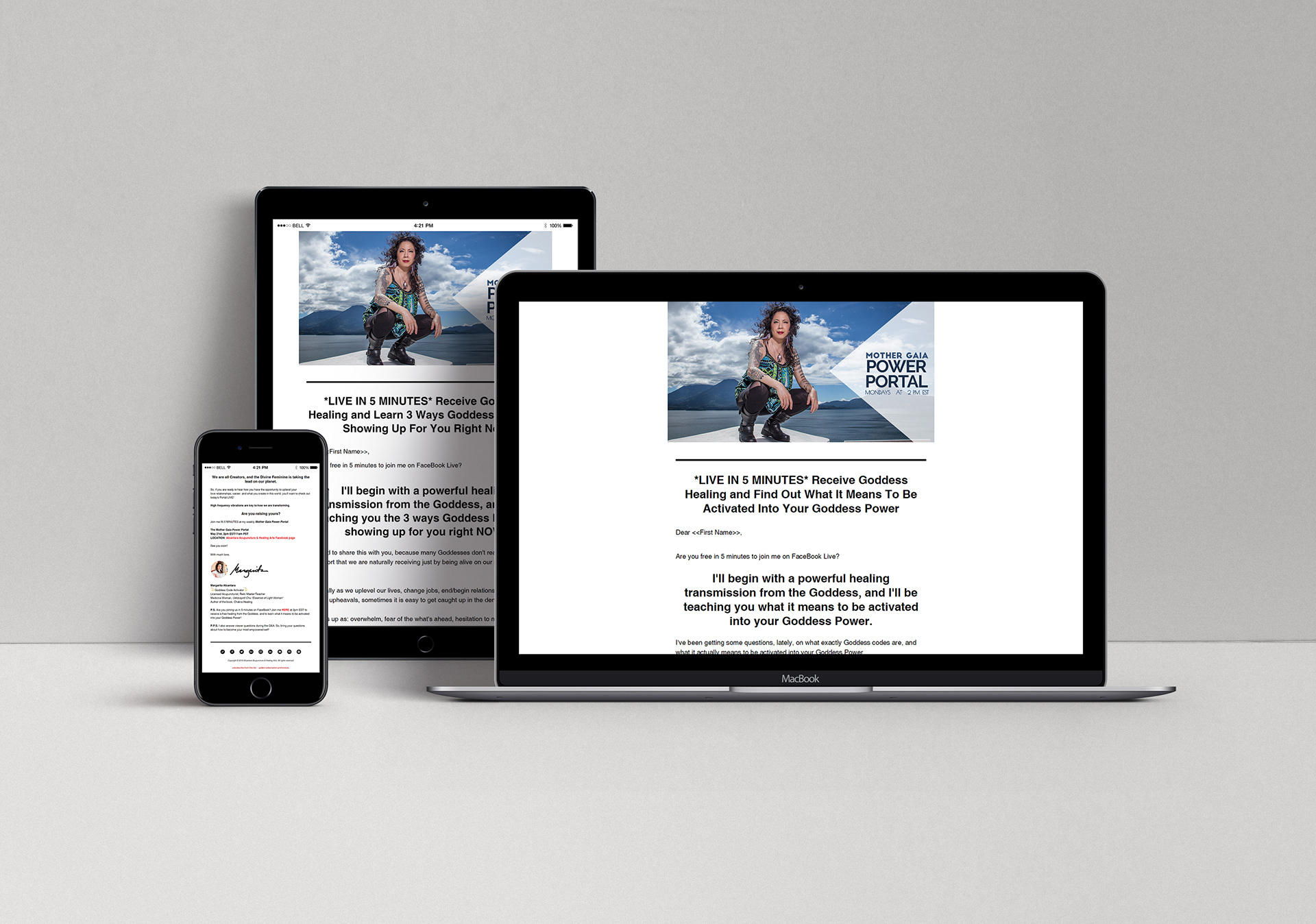 Margarita Alcantara - Recurring Weekly Email Newsletter Development