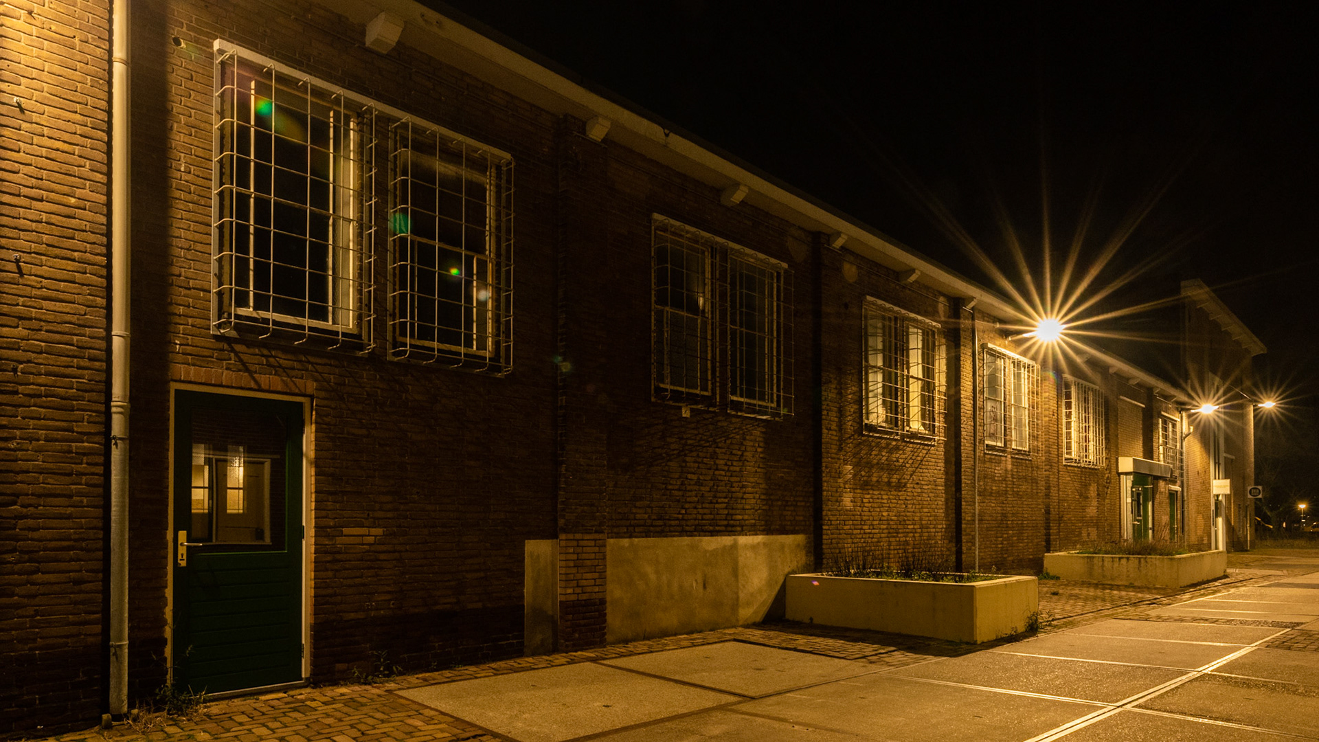 Het oude industriële is er nog