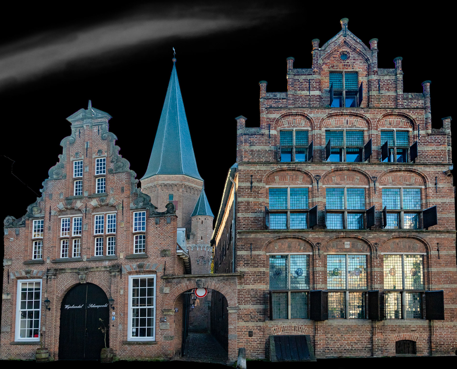 Prachtige oude gevels