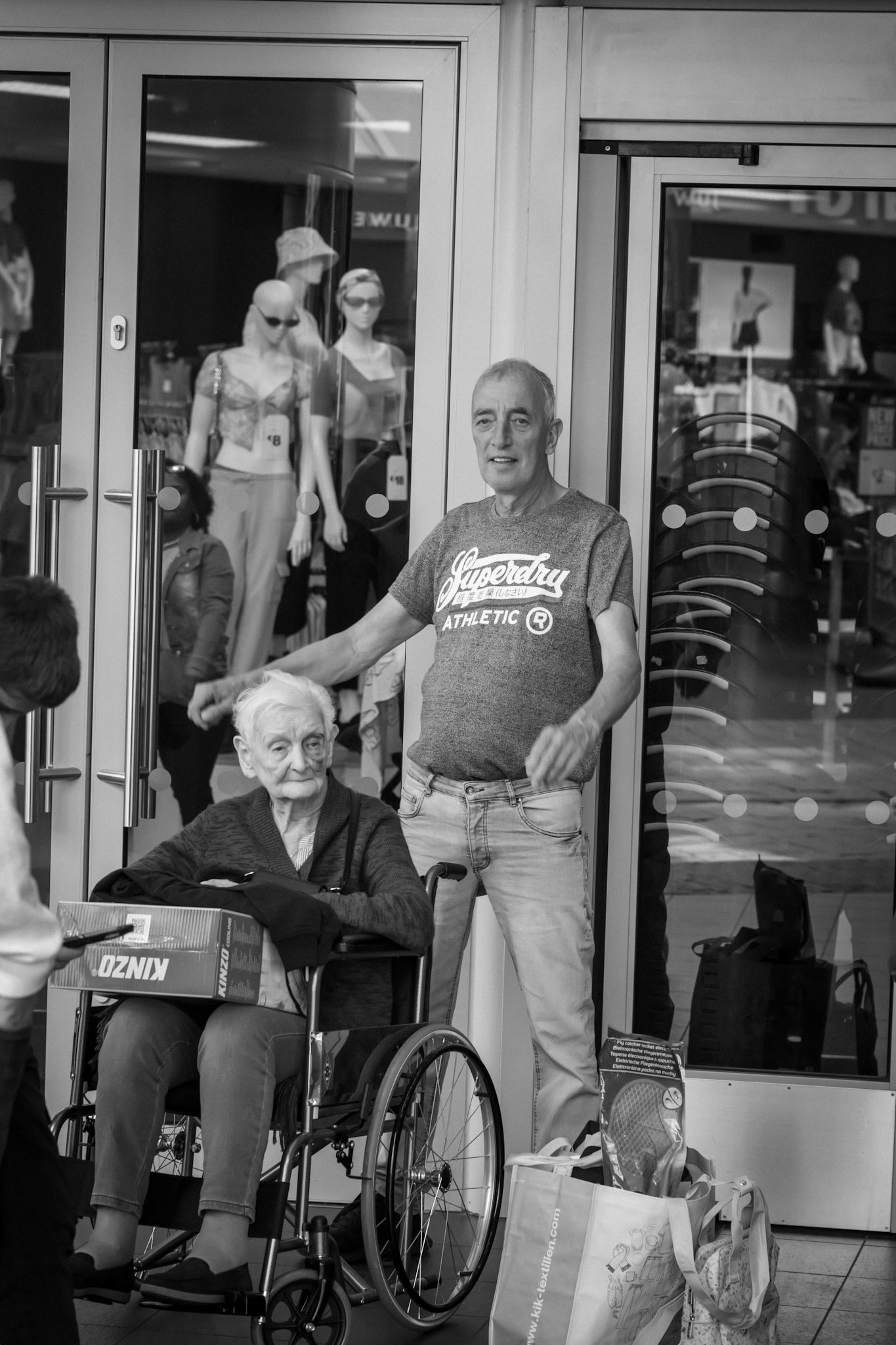Wachten bij de PRIMARK