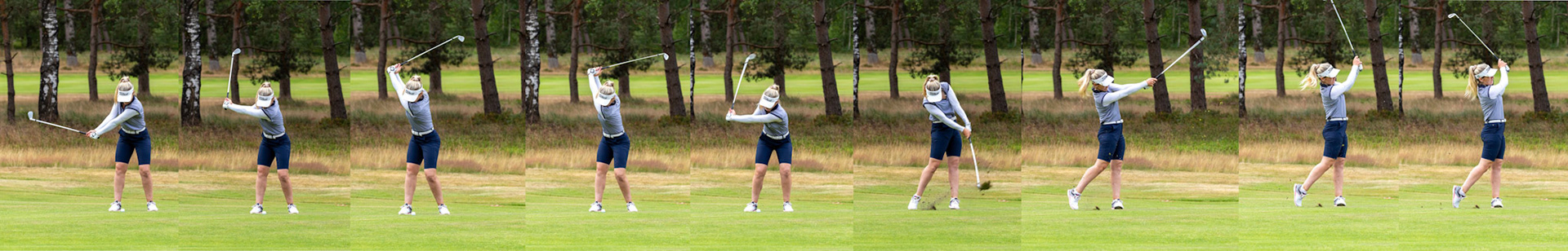 De sequence van de swing ...