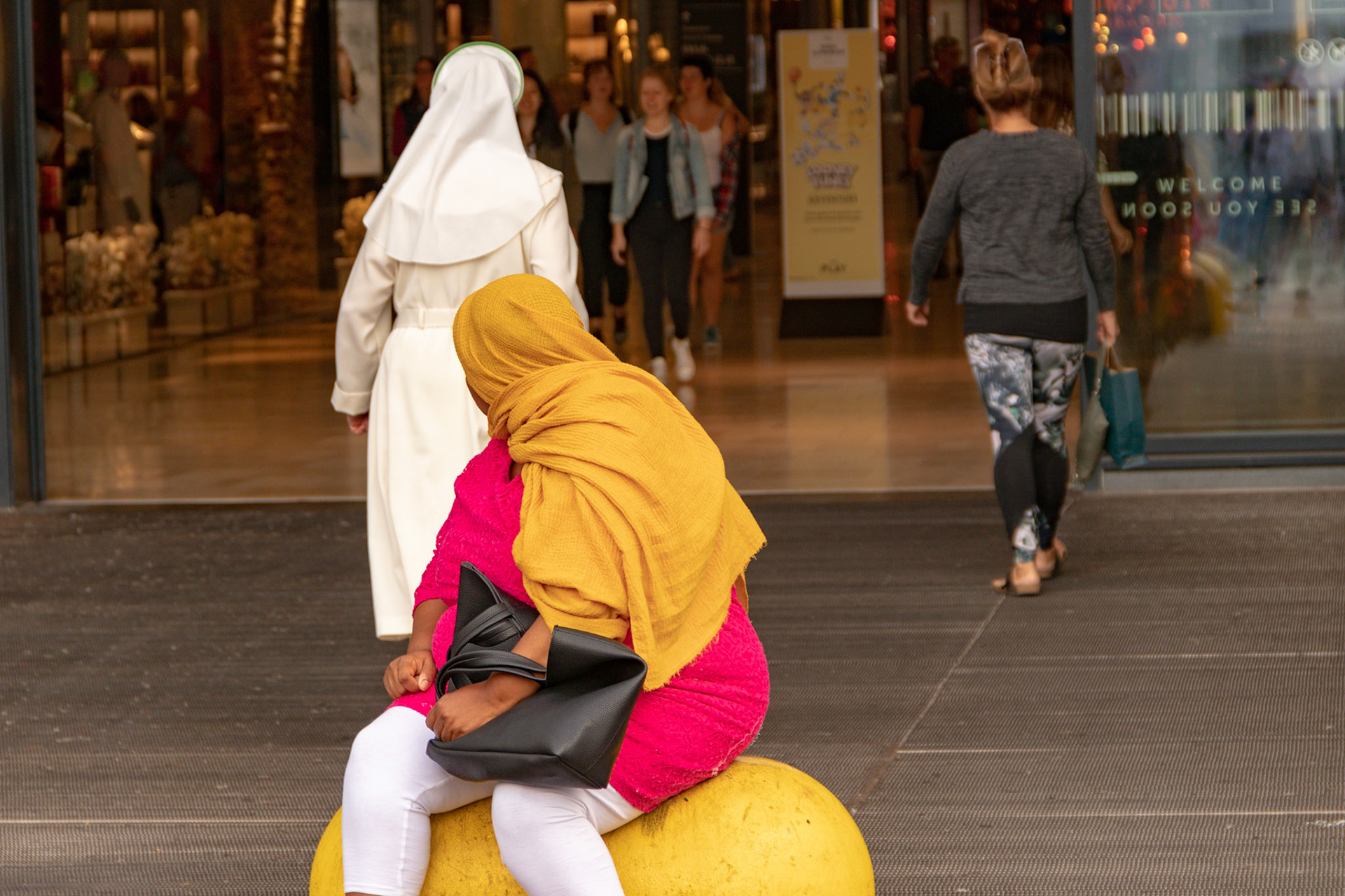 Zo, dat is een mooie sluier ... (Utrecht)