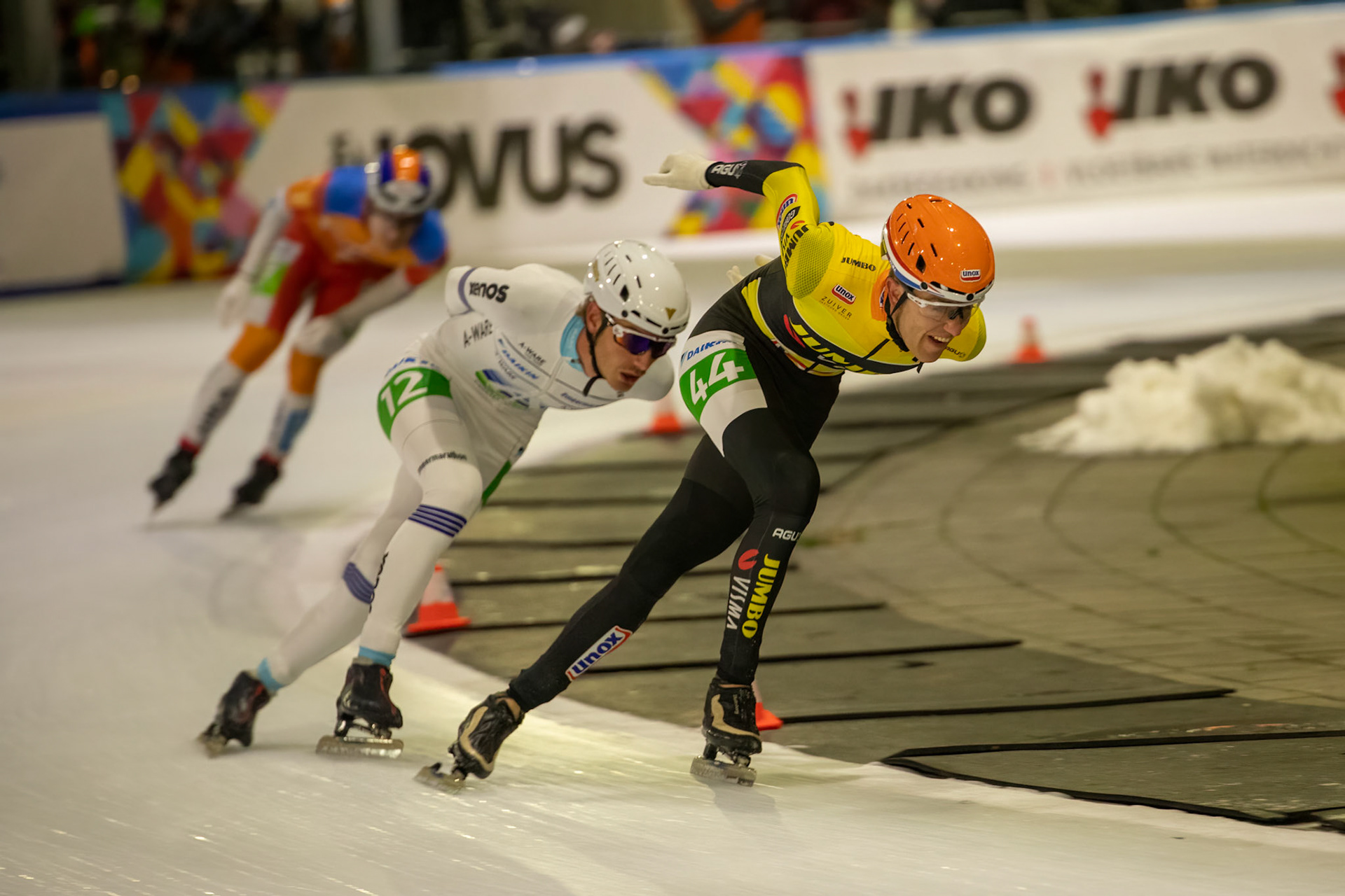 De sprint om de overwinning