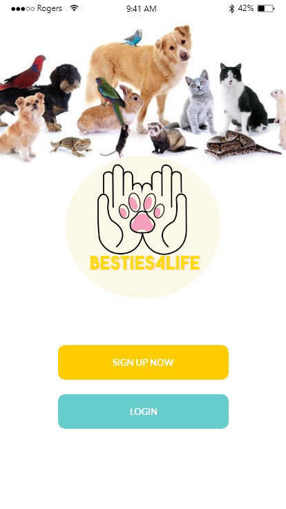 Sign in page