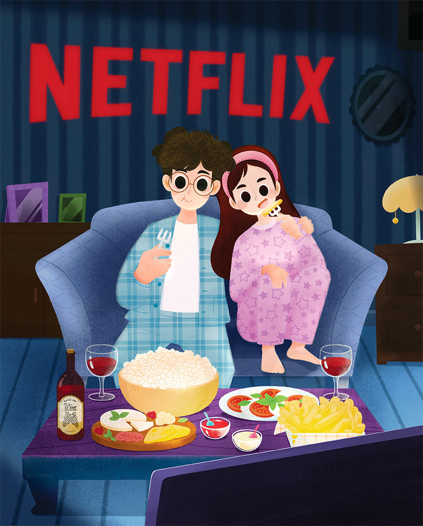 픽스필즈 SQAUD X Netflix 포스터진 선정작