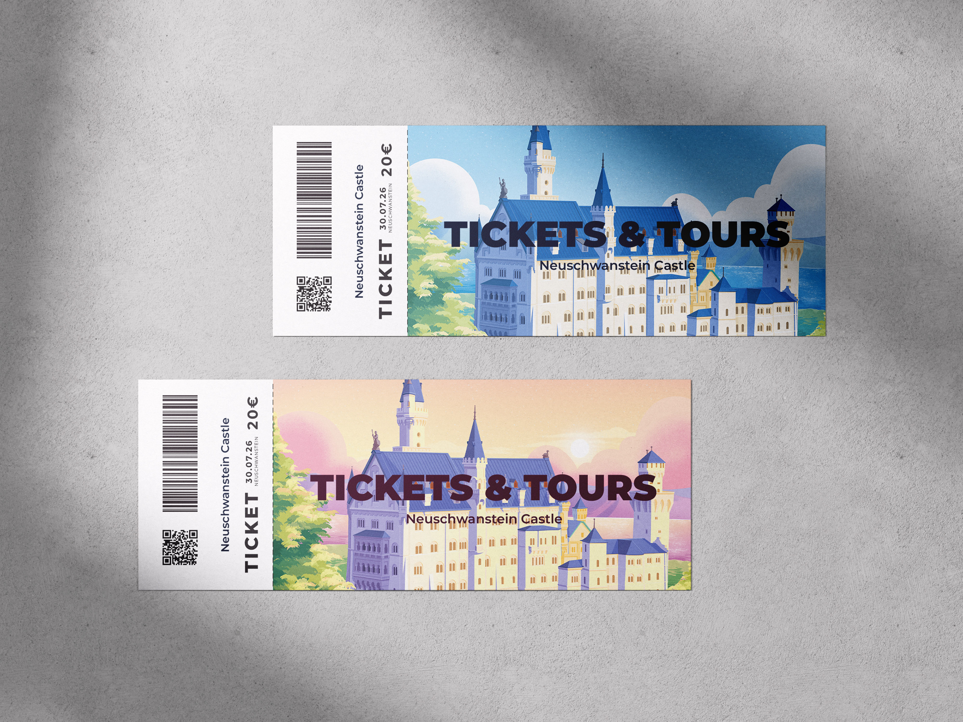 Ticket mockup