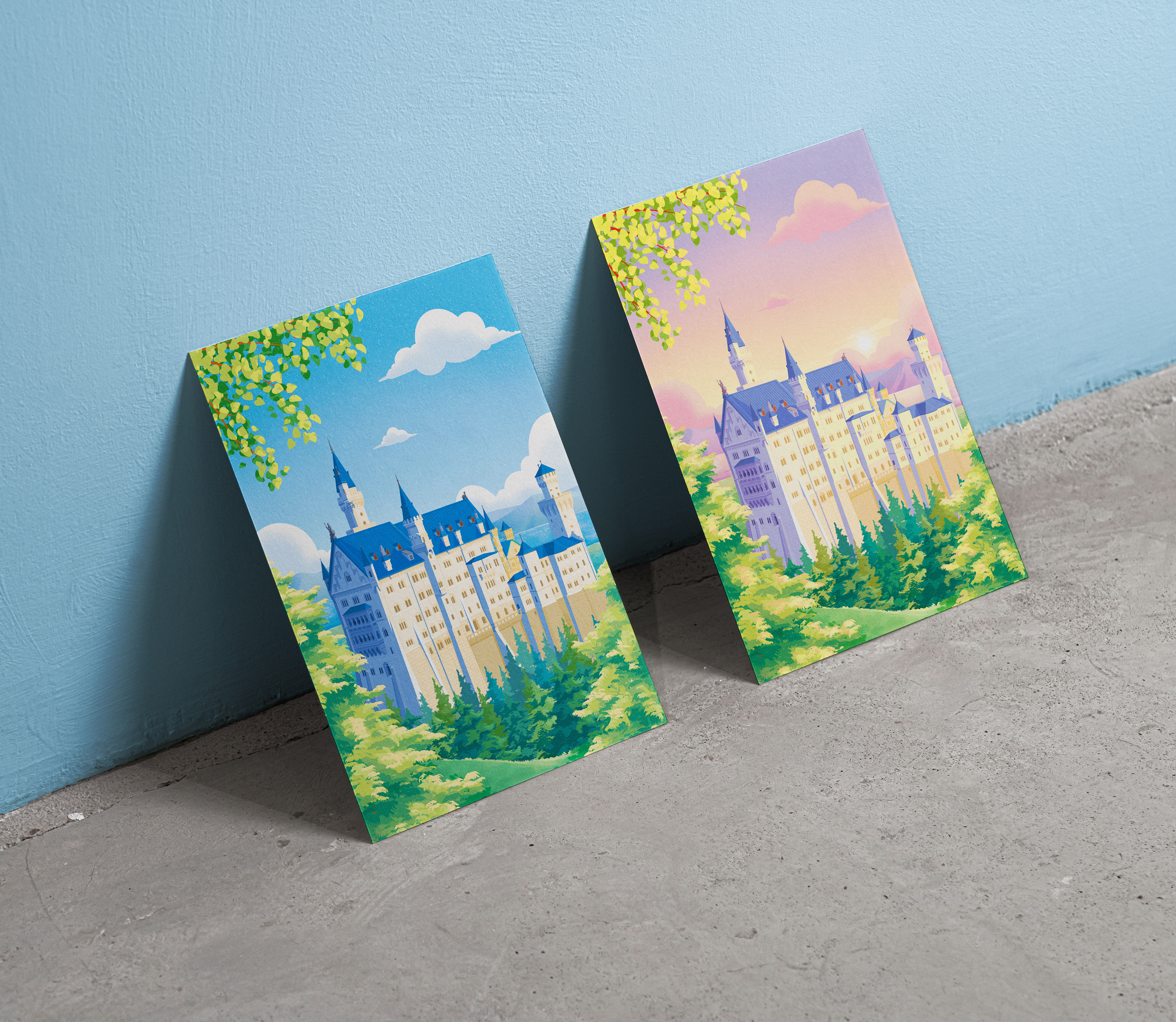 Postcard mockup