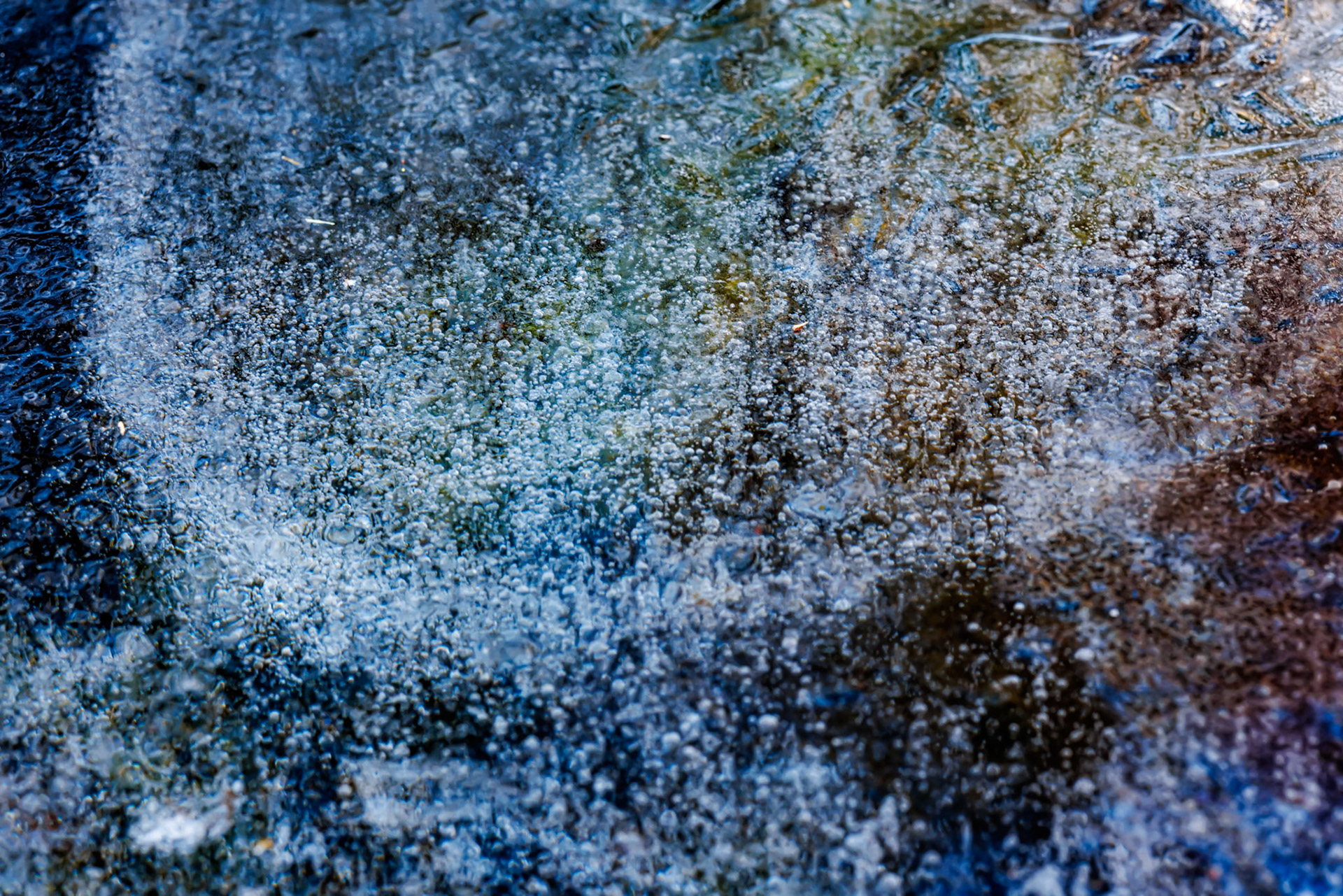 Bobler af frossen impressionisme III