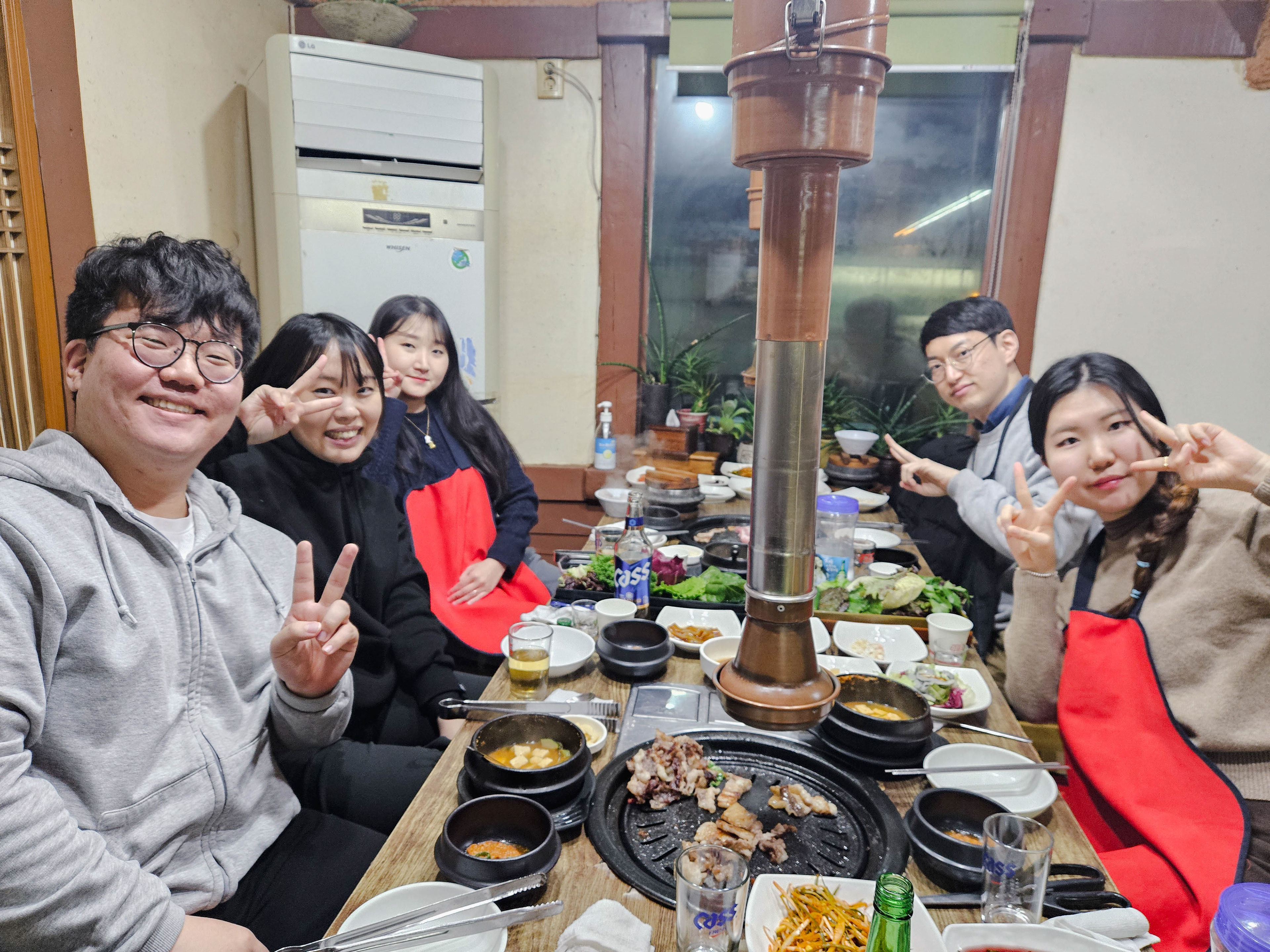 2024-01-04 한양대 방문 도연, 한별