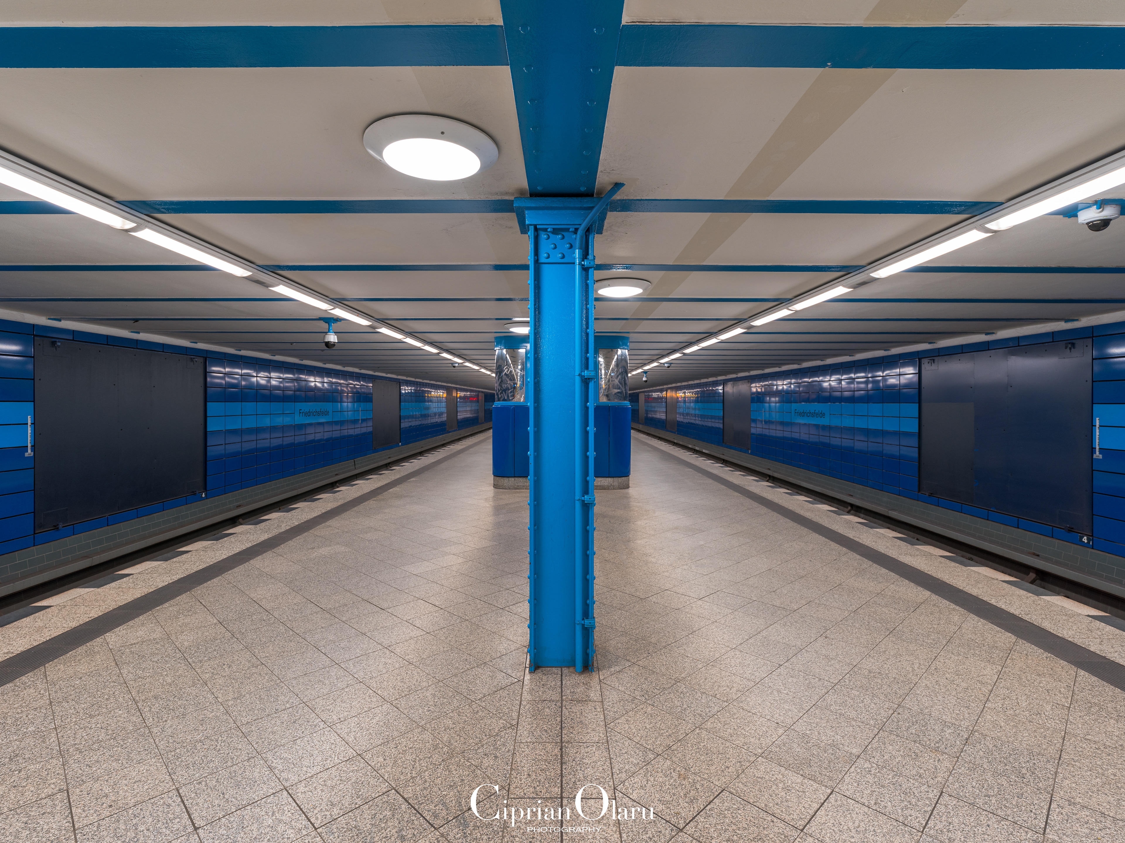 Friedrichsfelde U-Bahn-Station, Berlin 2021