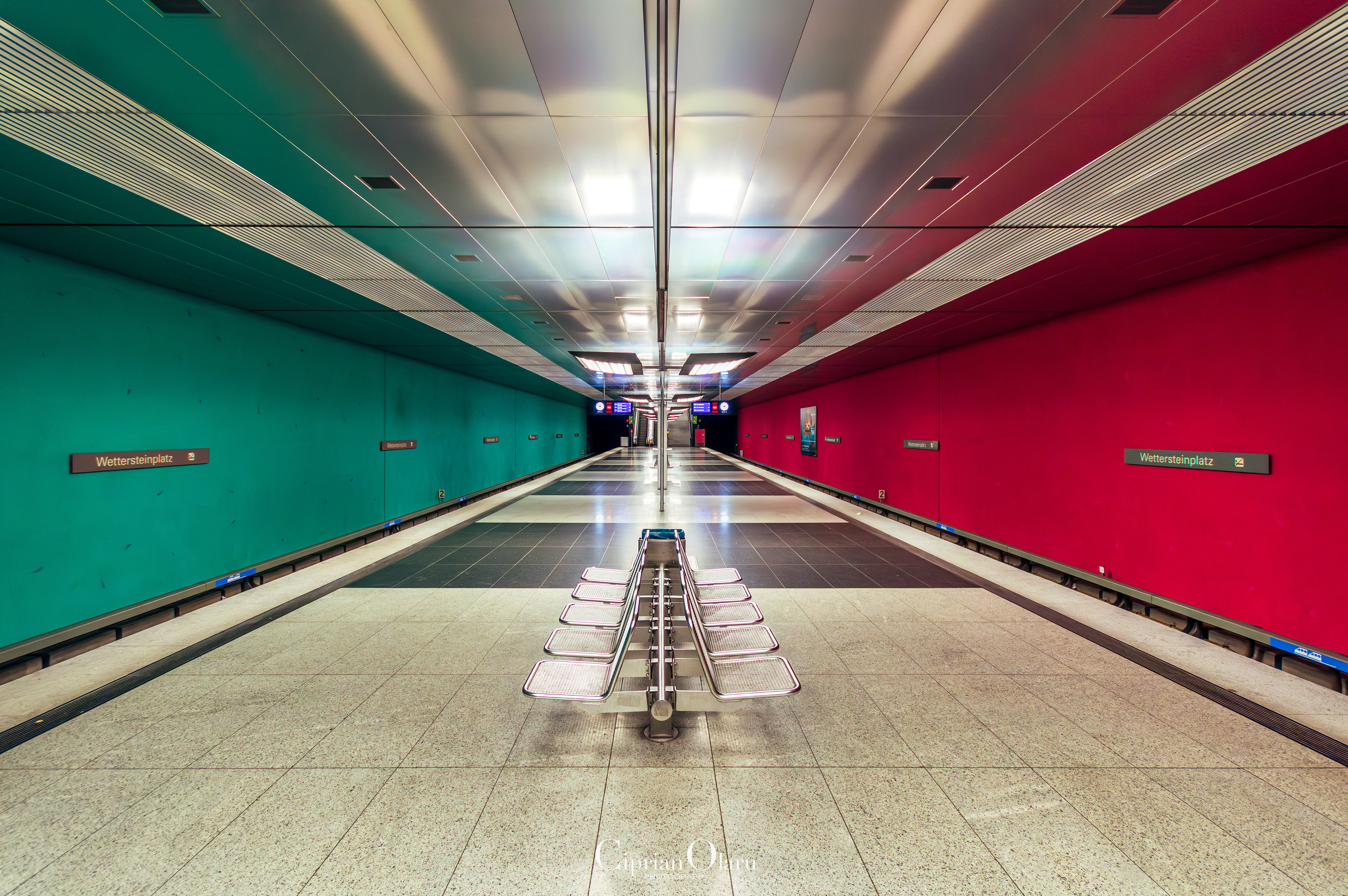 Wettersteinplatz U-Bahn-Station , München 2016